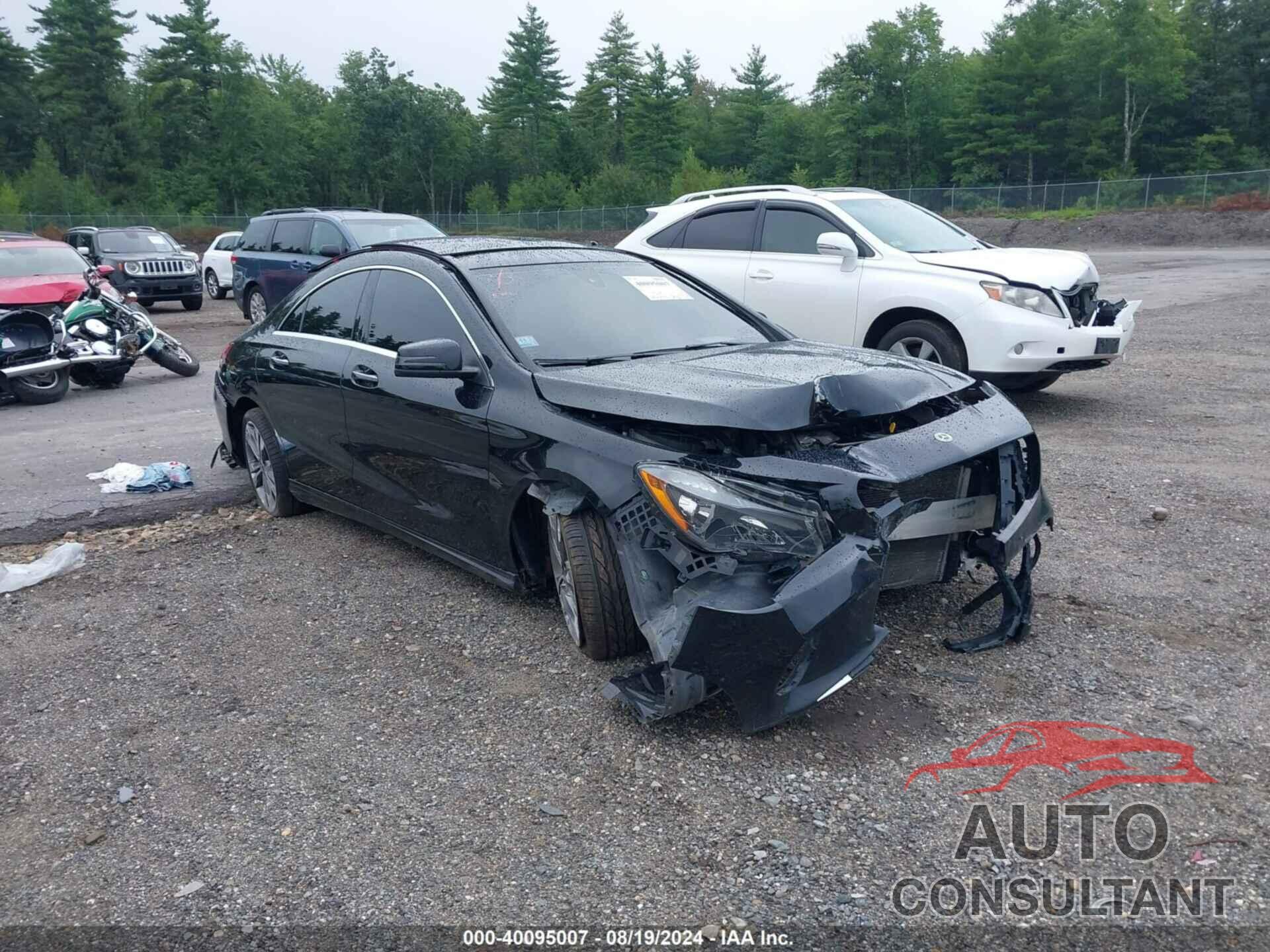 MERCEDES-BENZ CLA 250 2019 - WDDSJ4GB9KN723538