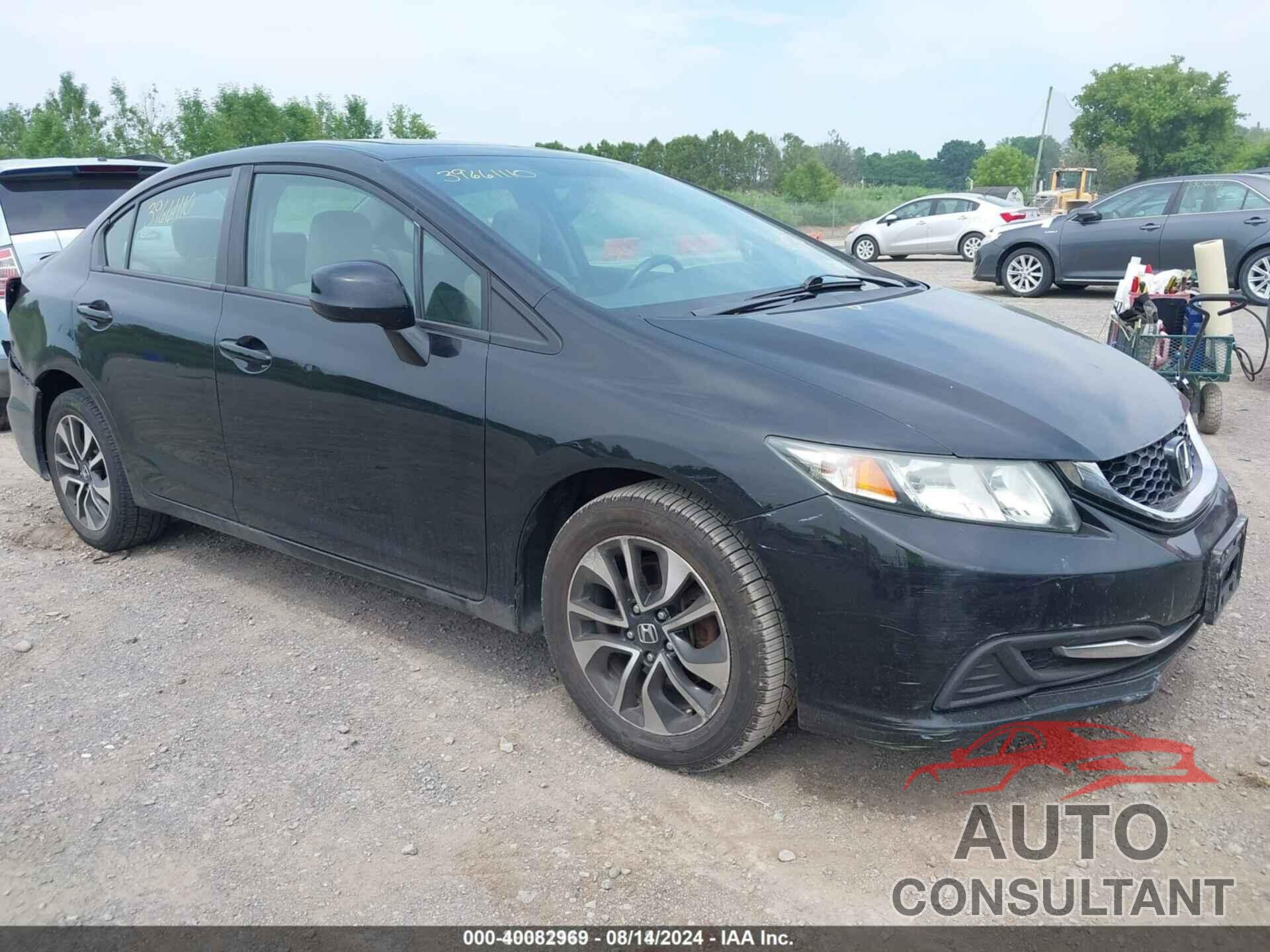 HONDA CIVIC 2013 - 19XFB2F89DE268460