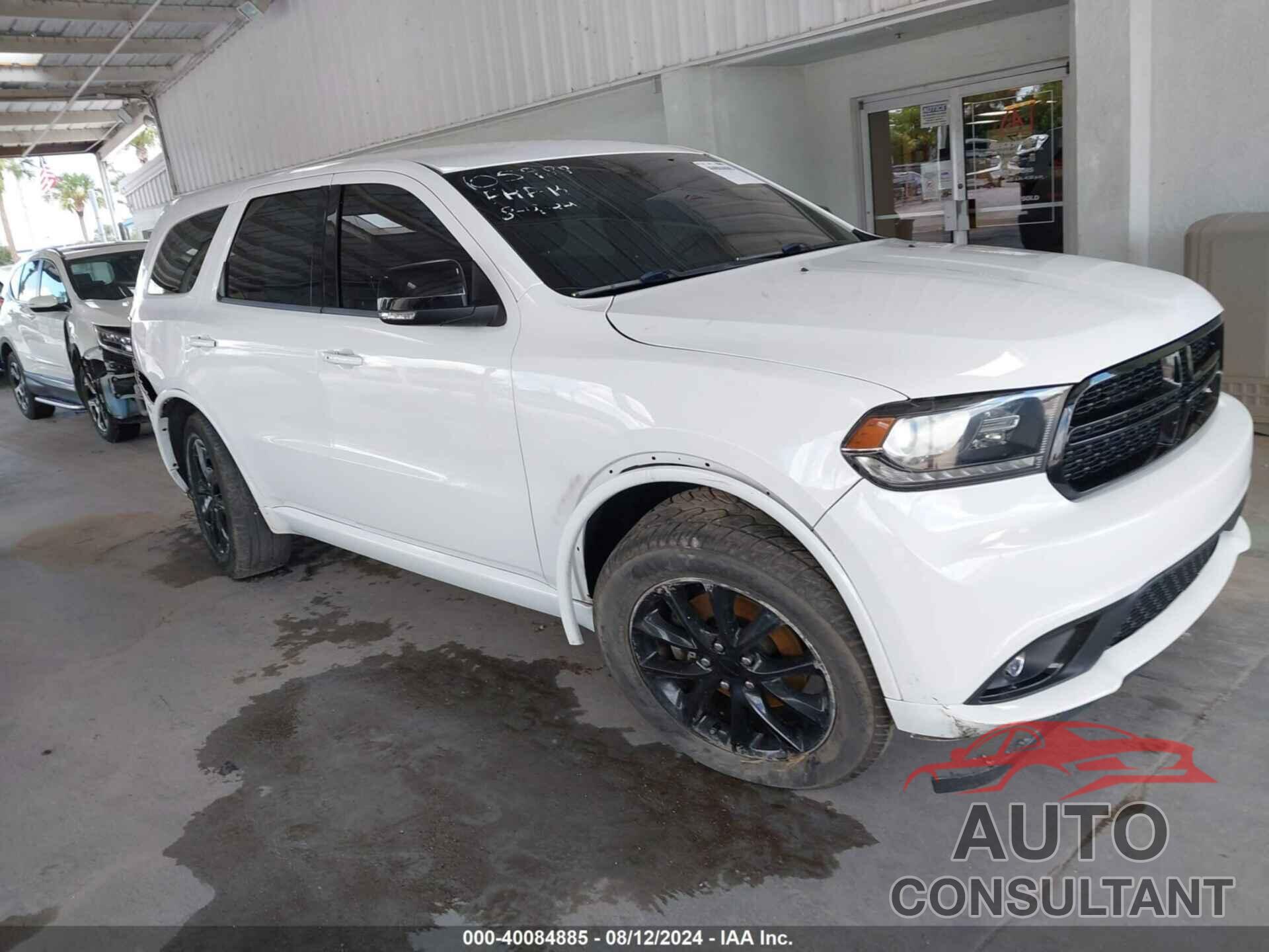 DODGE DURANGO 2017 - 1C4SDHCT3HC617954