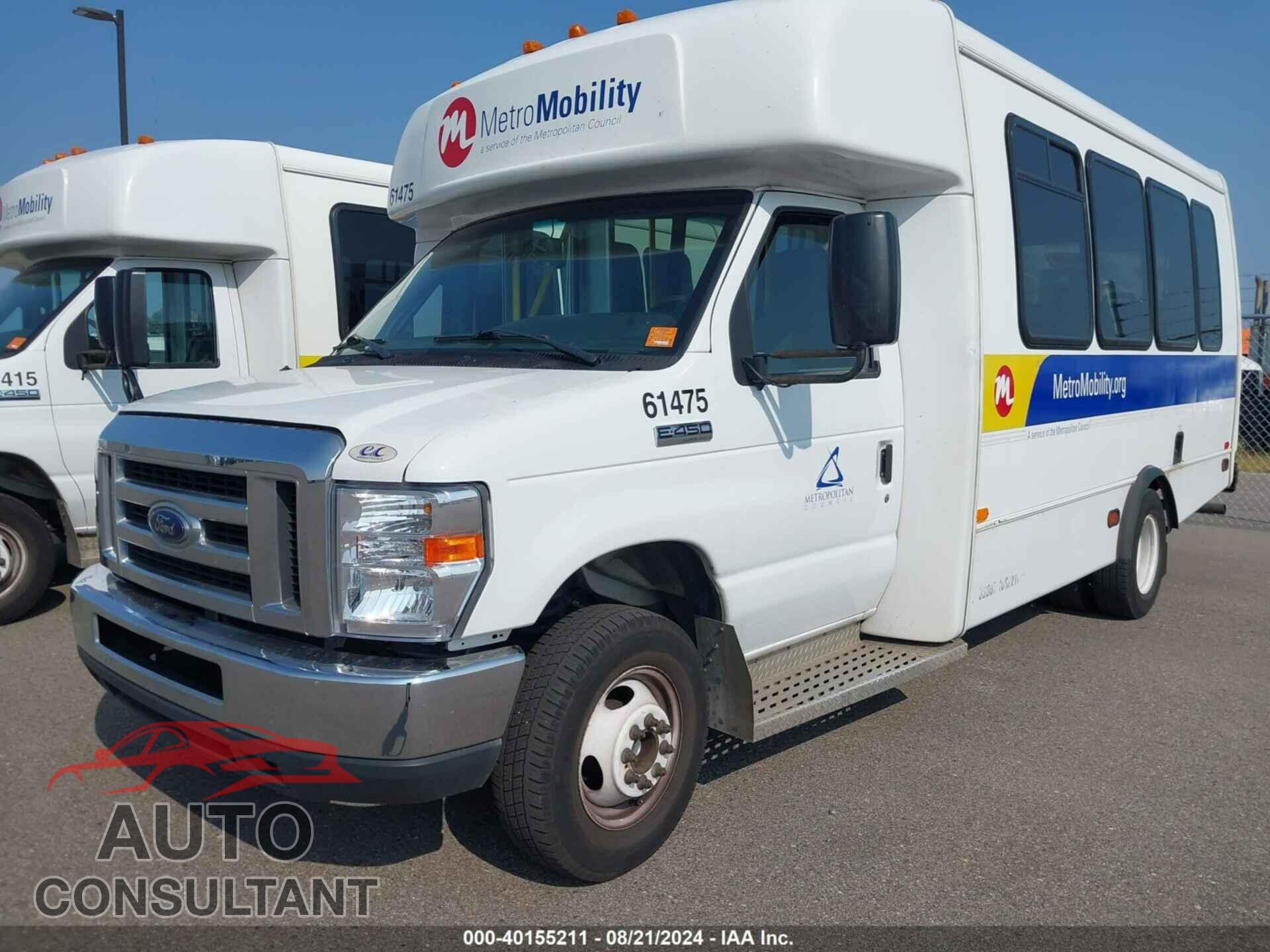 FORD E-450 CUTAWAY 2019 - 1FDFE4FS8KDC56678