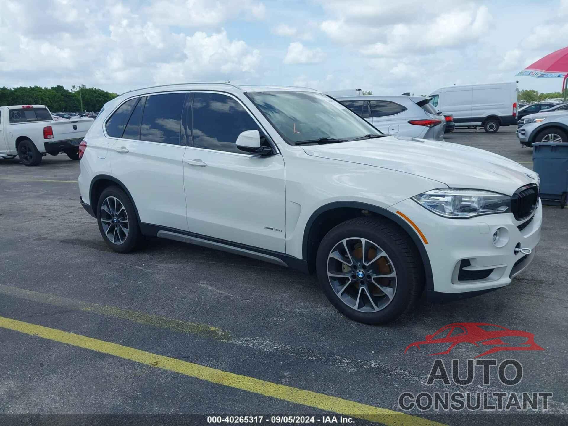 BMW X5 2017 - 5UXKR0C58H0U49927