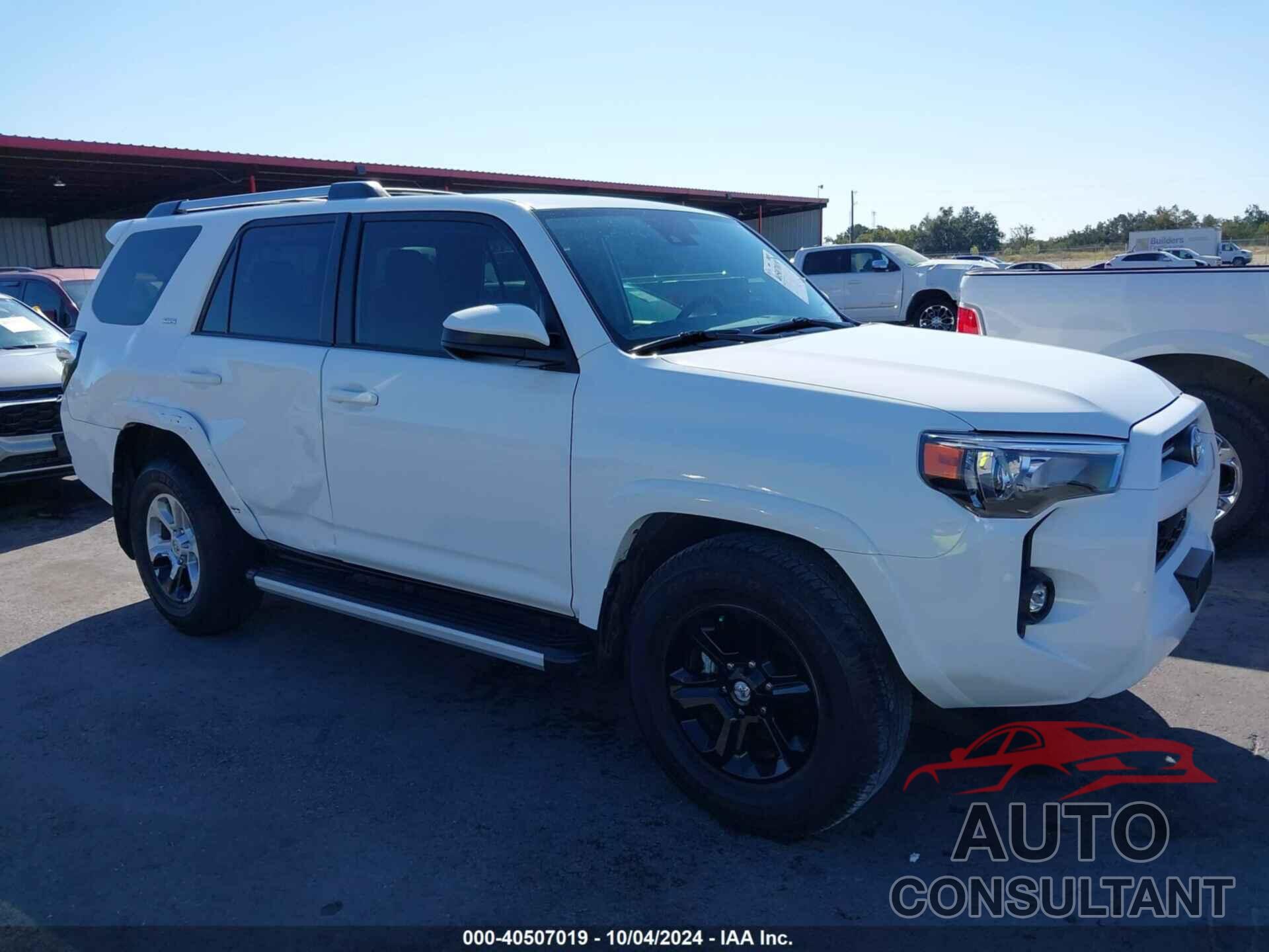 TOYOTA 4RUNNER 2022 - JTEEU5JR4N5255907