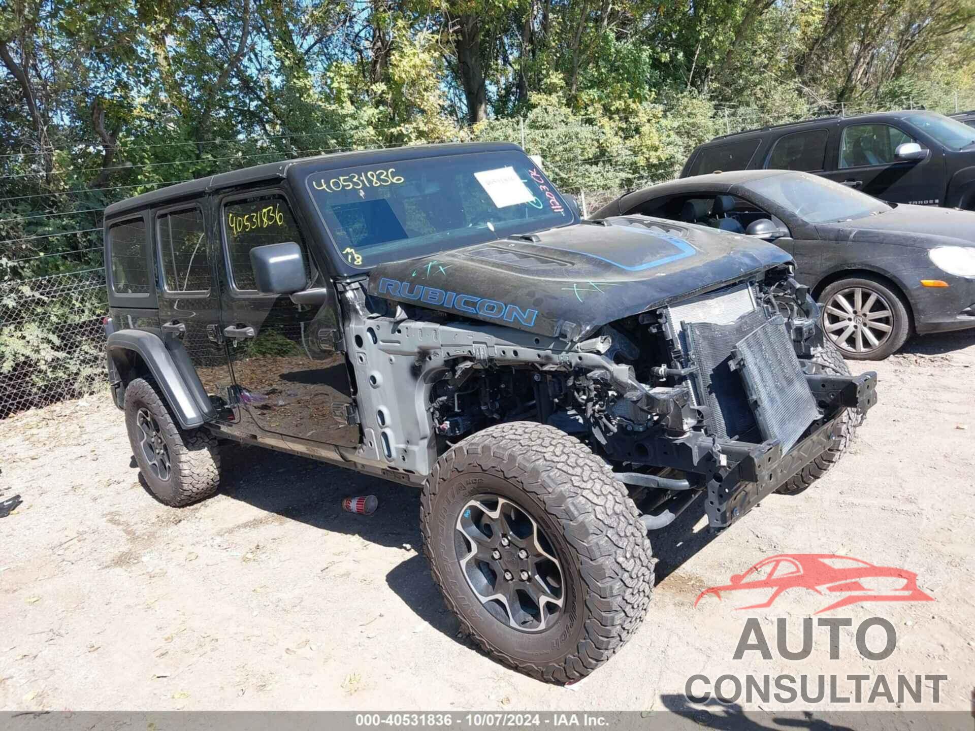 JEEP WRANGLER 4XE 2023 - 1C4JJXR6XPW536883