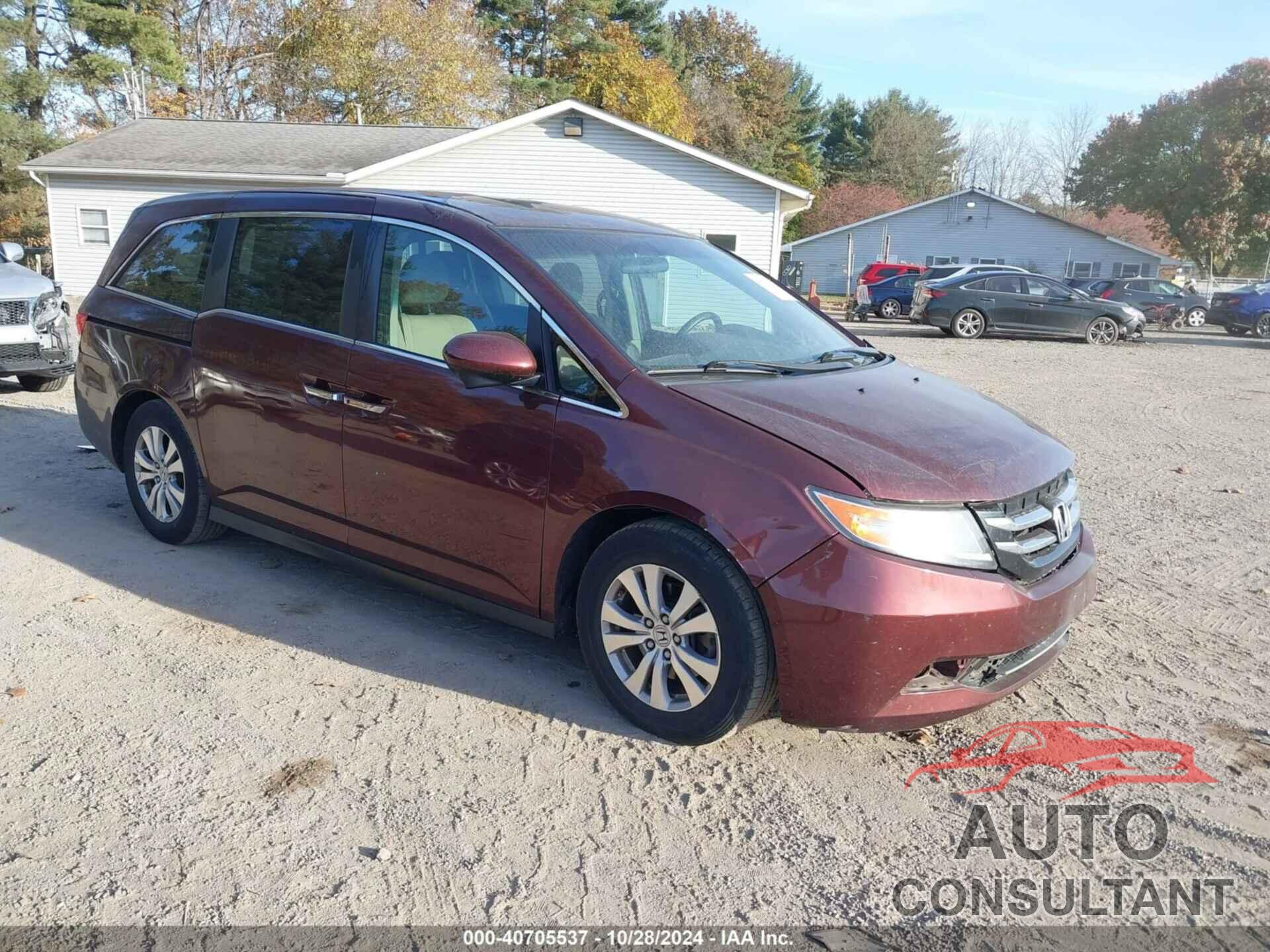 HONDA ODYSSEY 2016 - 5FNRL5H3XGB116926