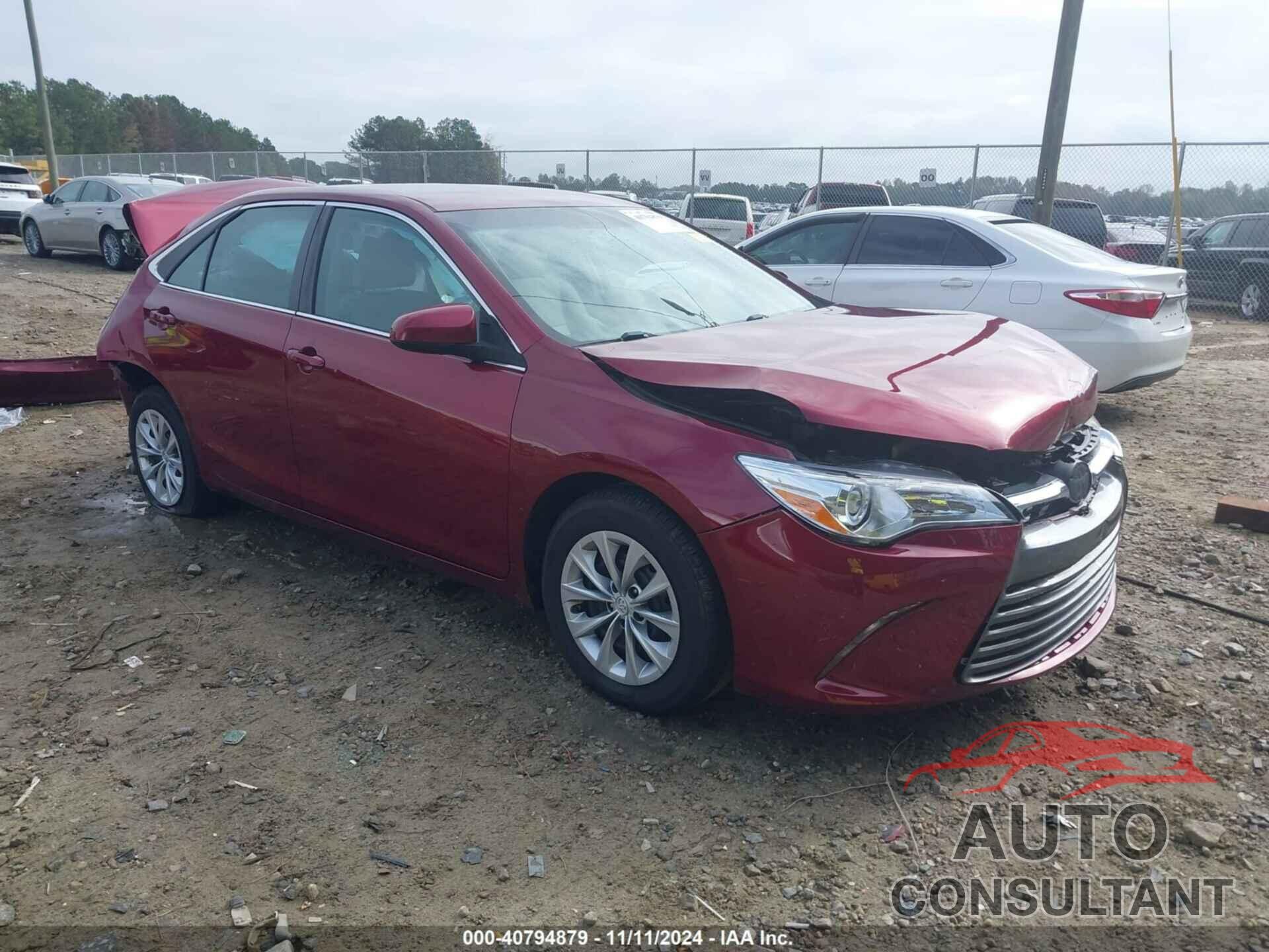 TOYOTA CAMRY 2016 - 4T1BF1FKXGU560807