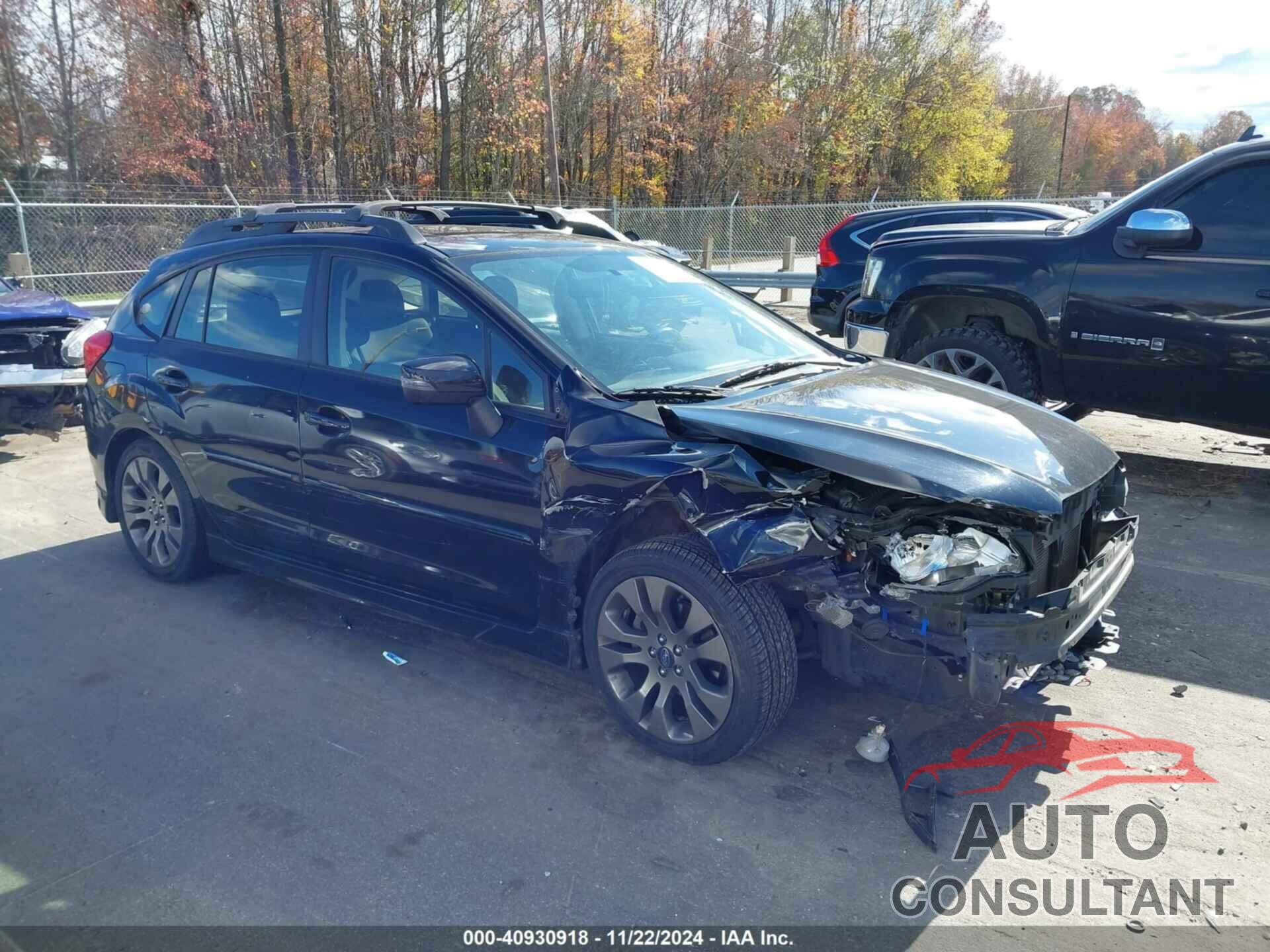 SUBARU IMPREZA 2016 - JF1GPAP6XG8203814