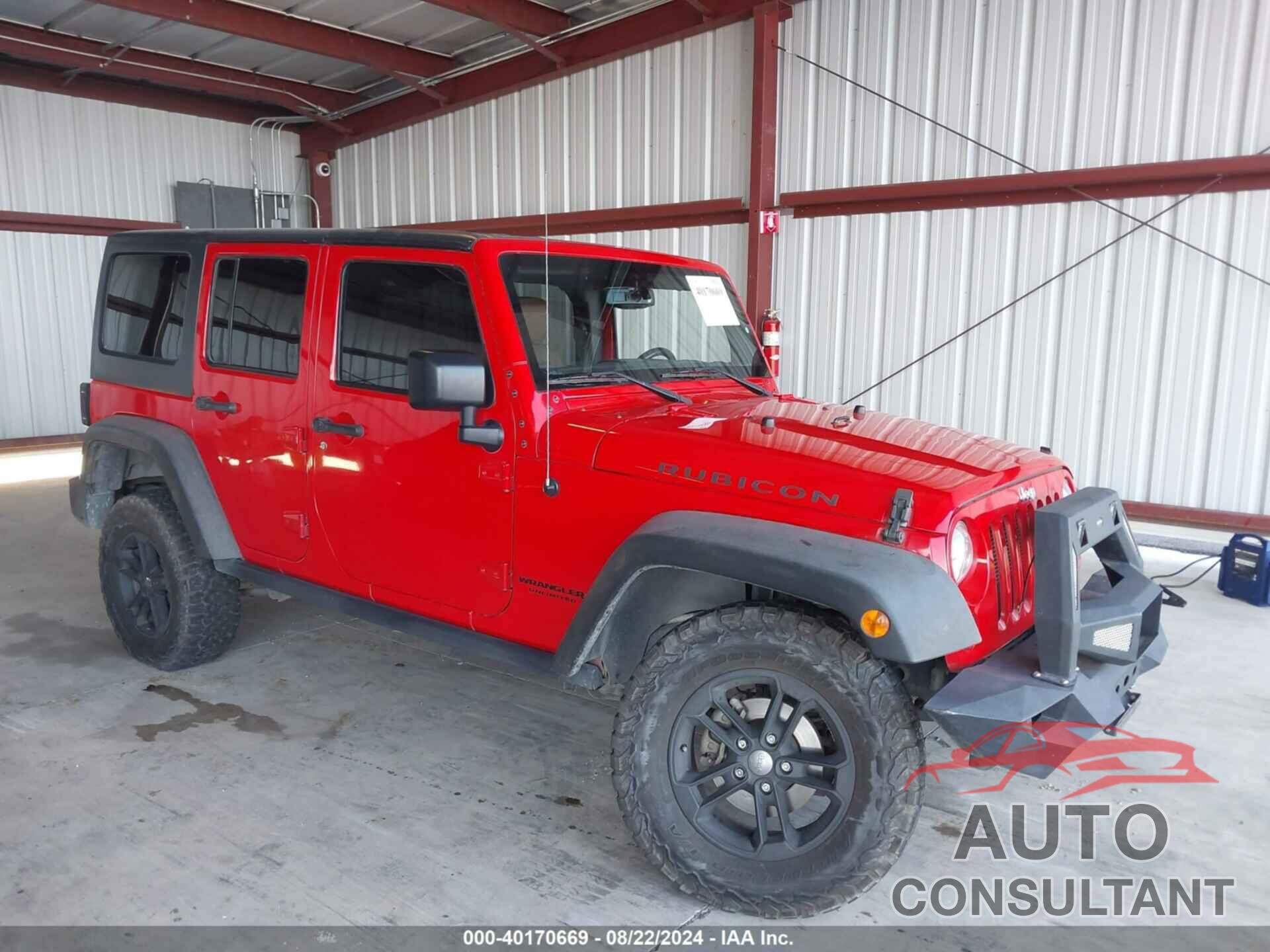 JEEP WRANGLER UNLIMITED 2016 - 1C4BJWFG4GL234843