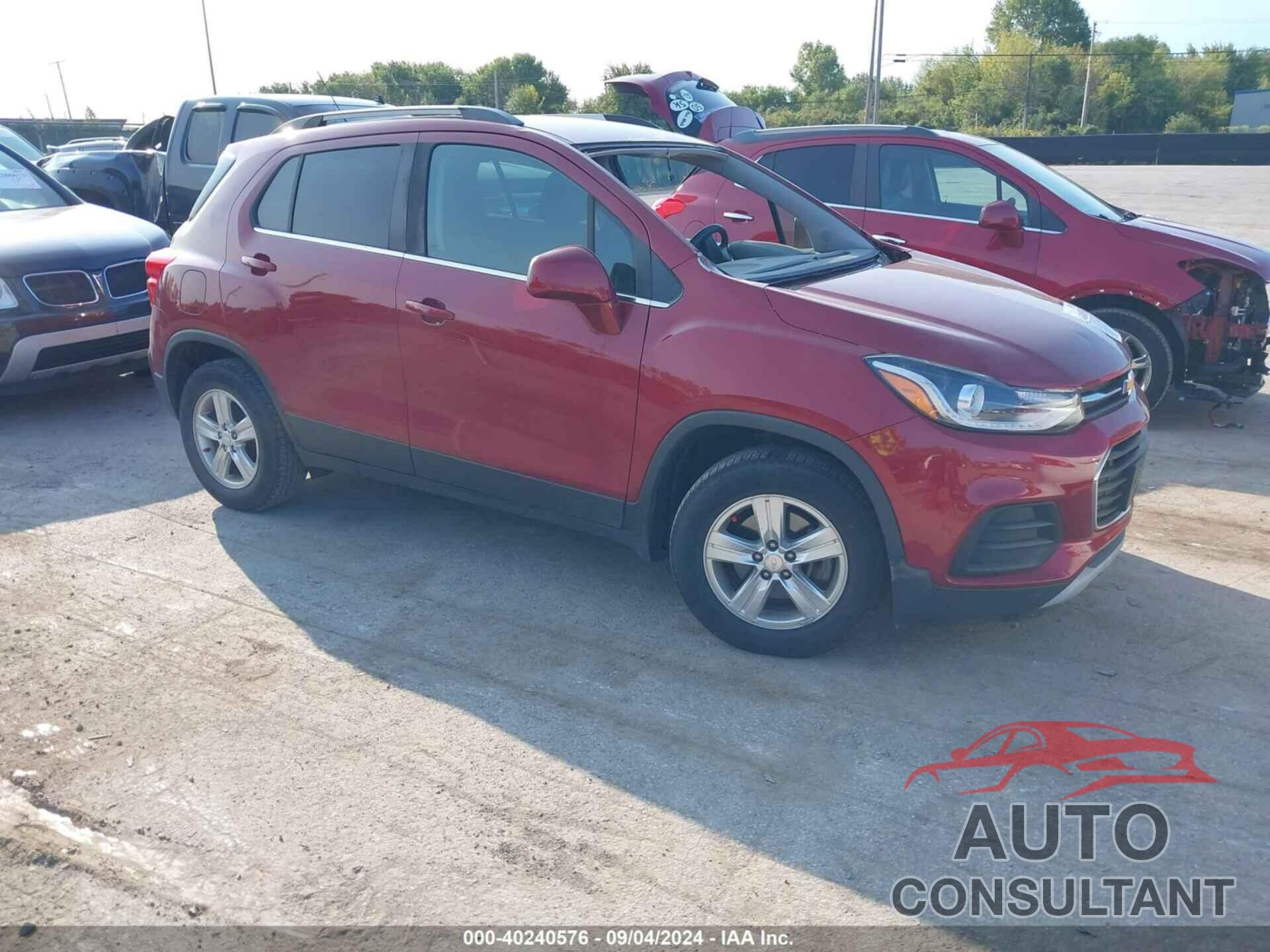 CHEVROLET TRAX 2018 - 3GNCJLSB8JL231749