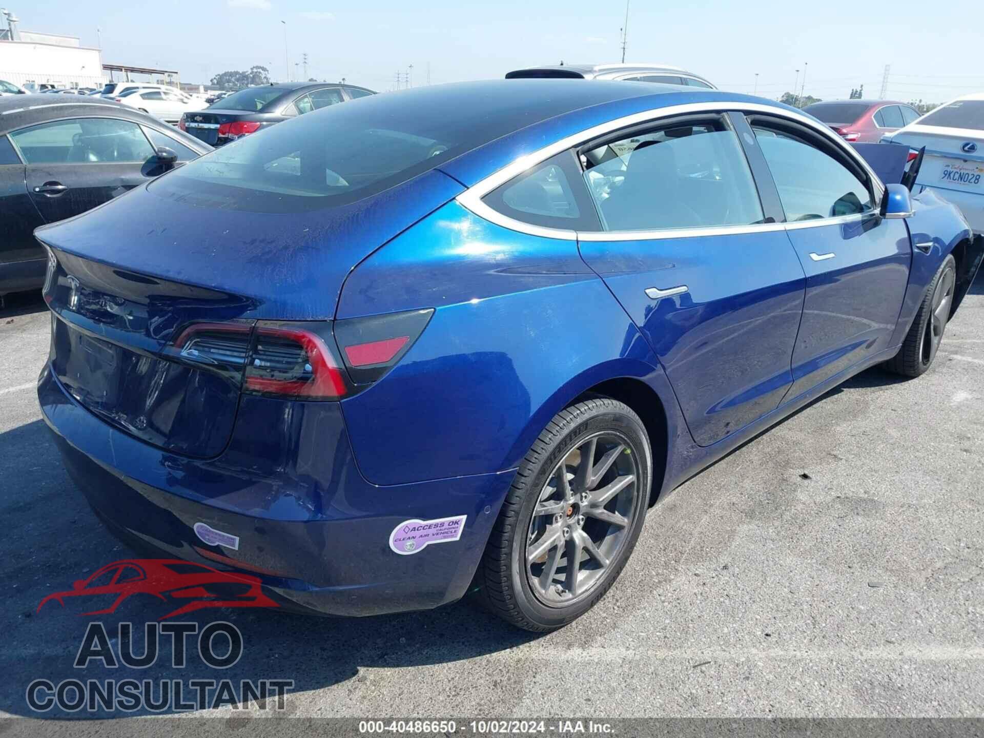 TESLA MODEL 3 2018 - 5YJ3E1EA6JF124802