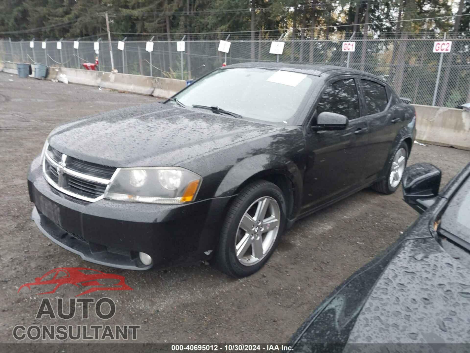 DODGE AVENGER 2010 - 1B3CC5FVXAN218733