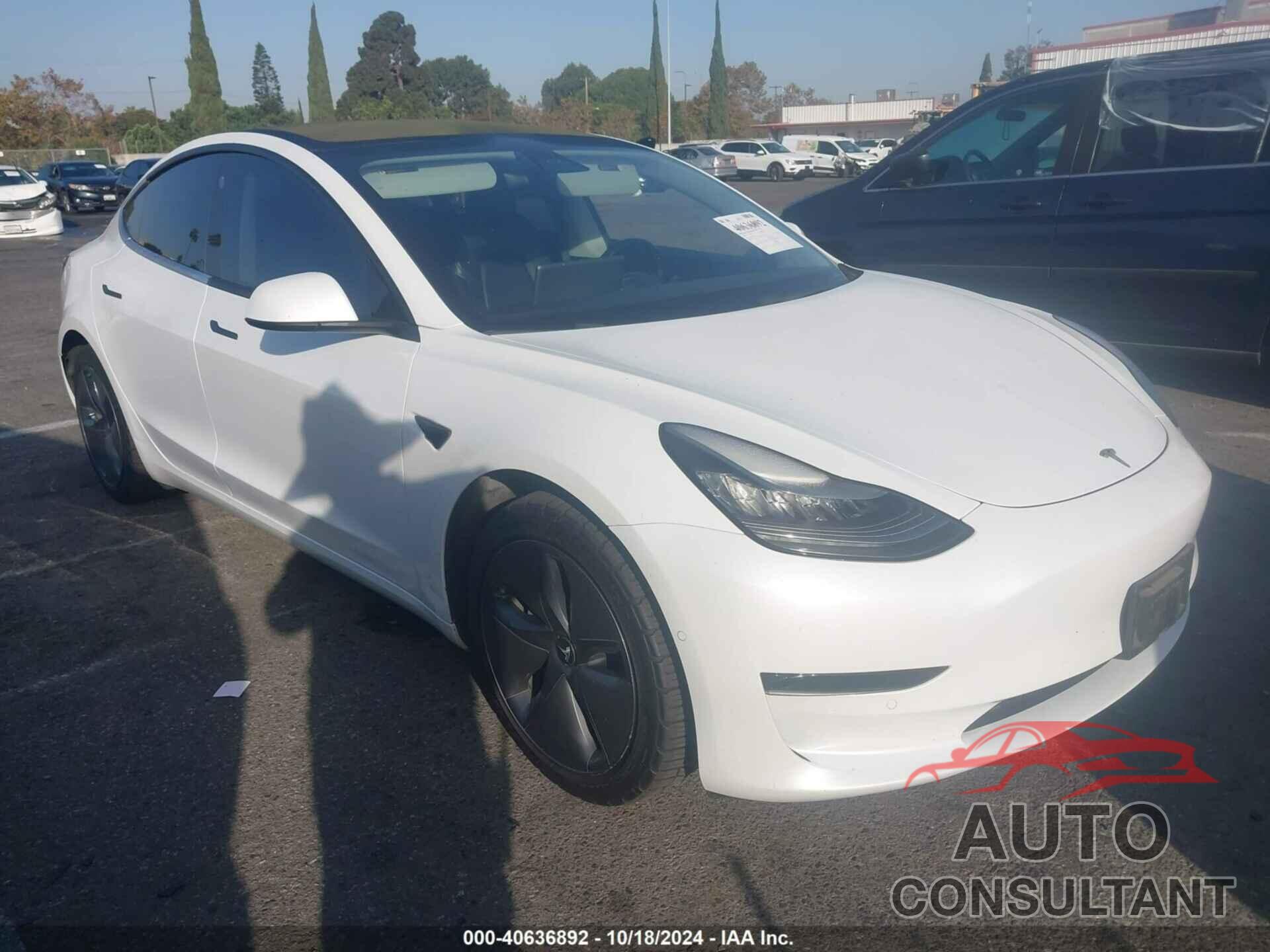 TESLA MODEL 3 2018 - 5YJ3E1EA8JF062450