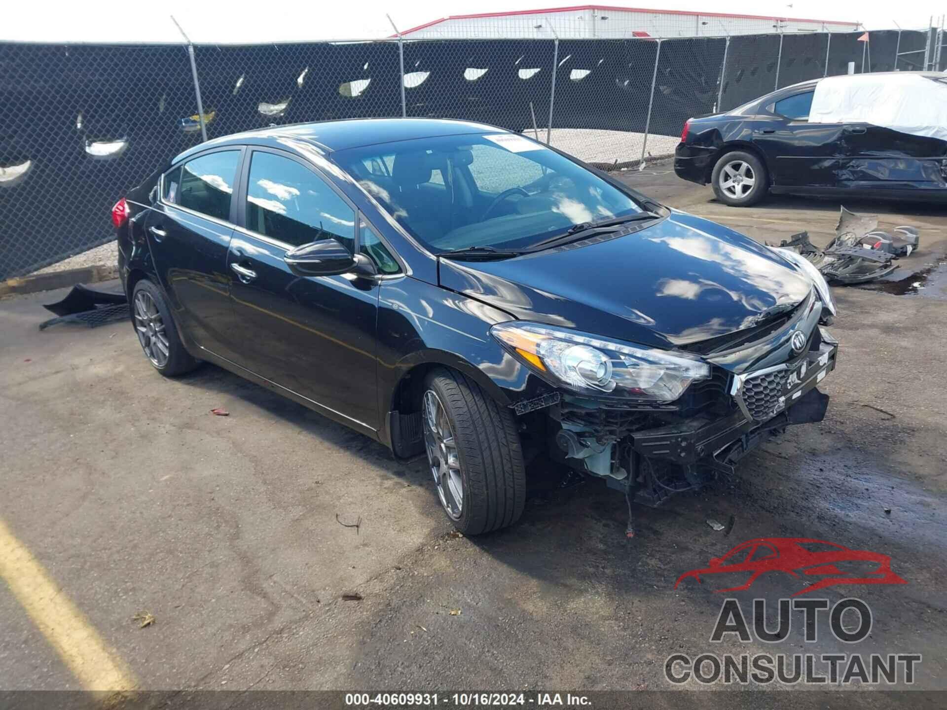 KIA FORTE 2016 - KNAFX4A8XG5514725