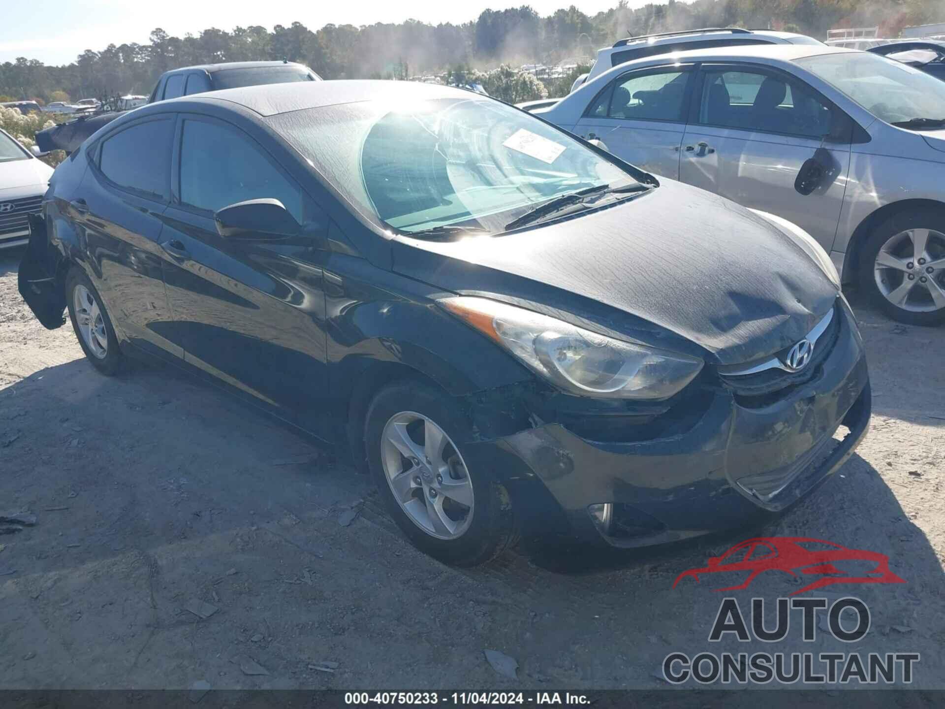 HYUNDAI ELANTRA 2013 - 5NPDH4AE5DH410054
