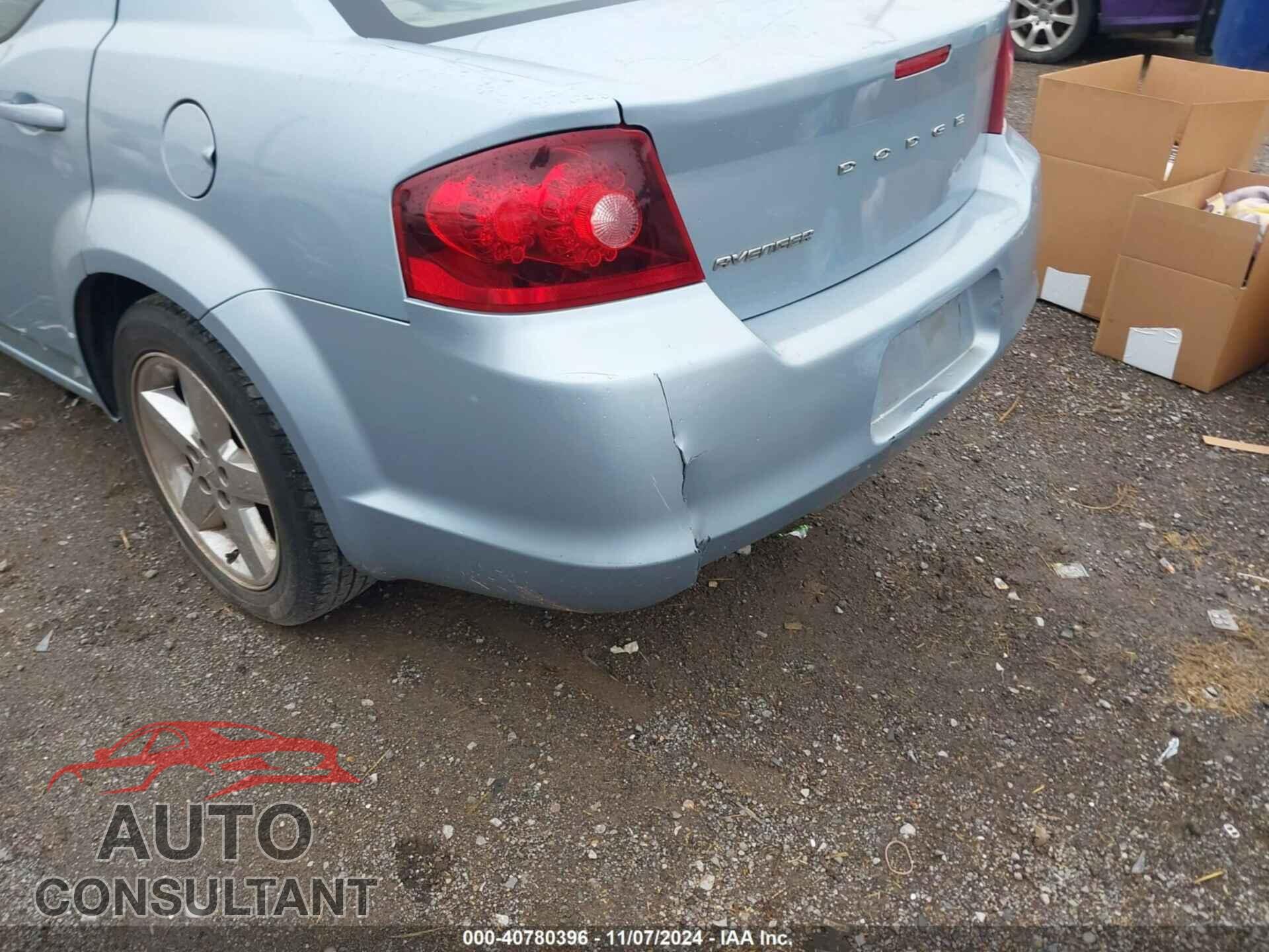 DODGE AVENGER 2013 - 1C3CDZAB9DN730637