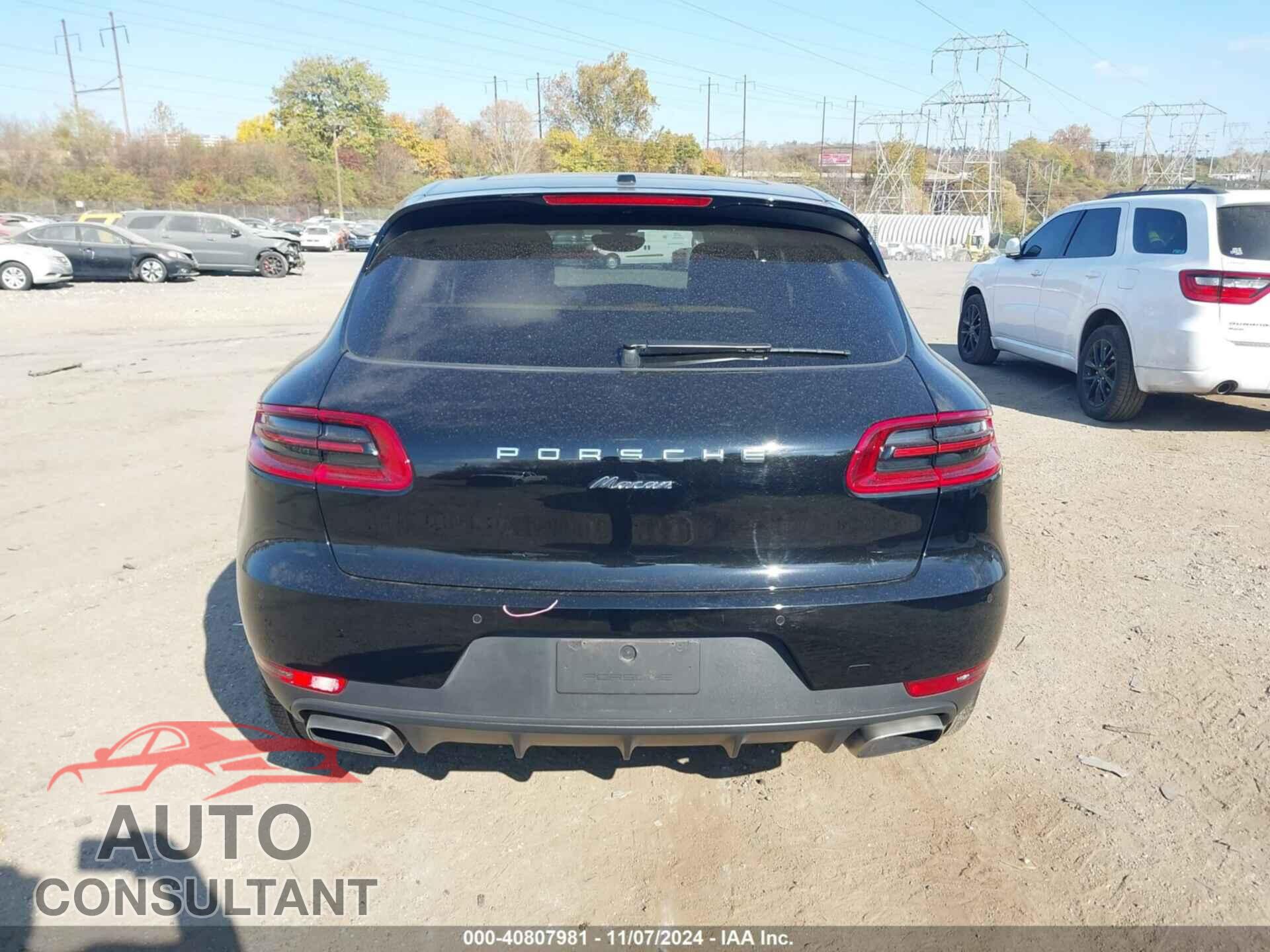 PORSCHE MACAN 2018 - WP1AA2A57JLB24403