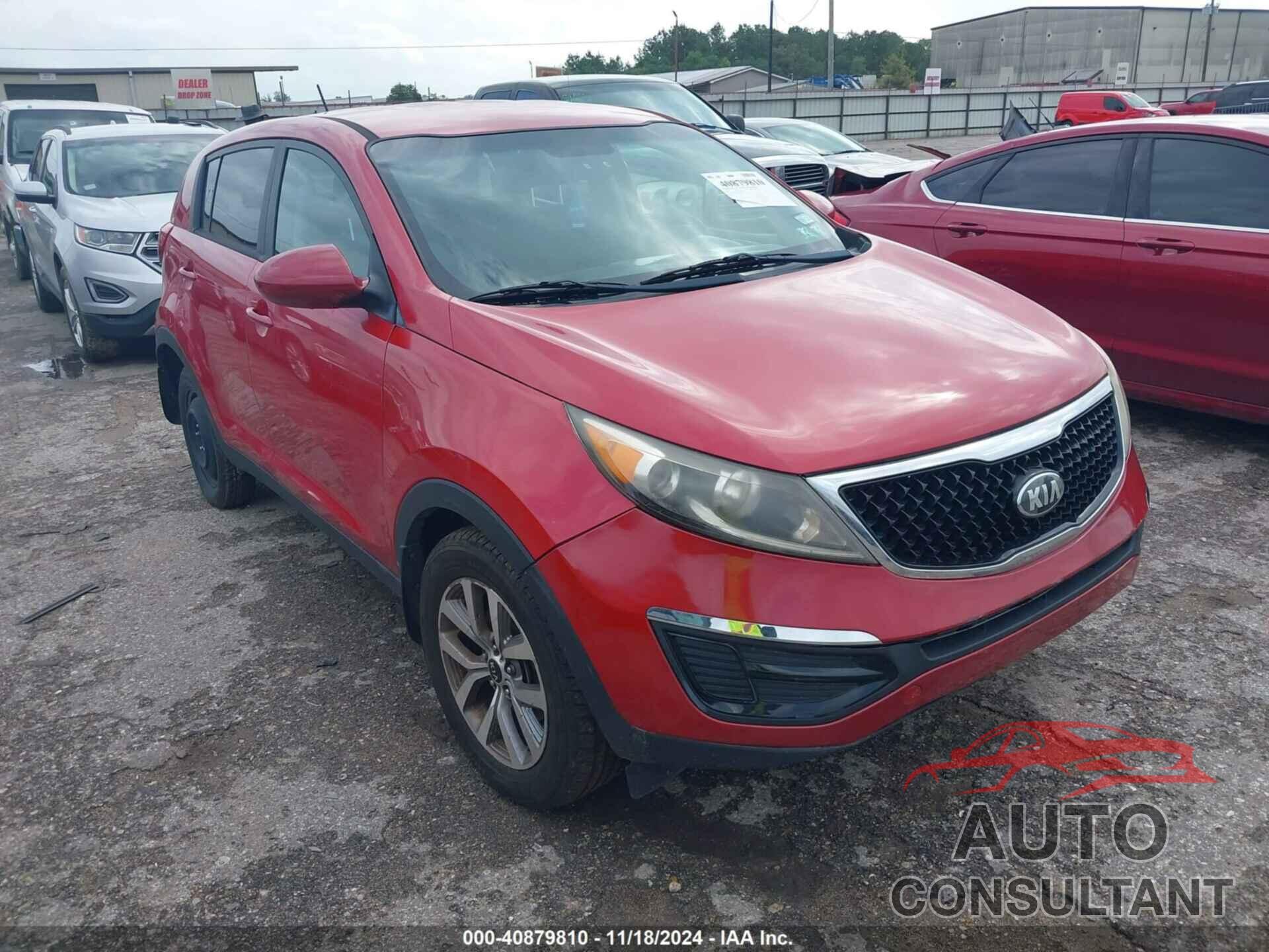 KIA SPORTAGE 2014 - KNDPB3AC8E7607622