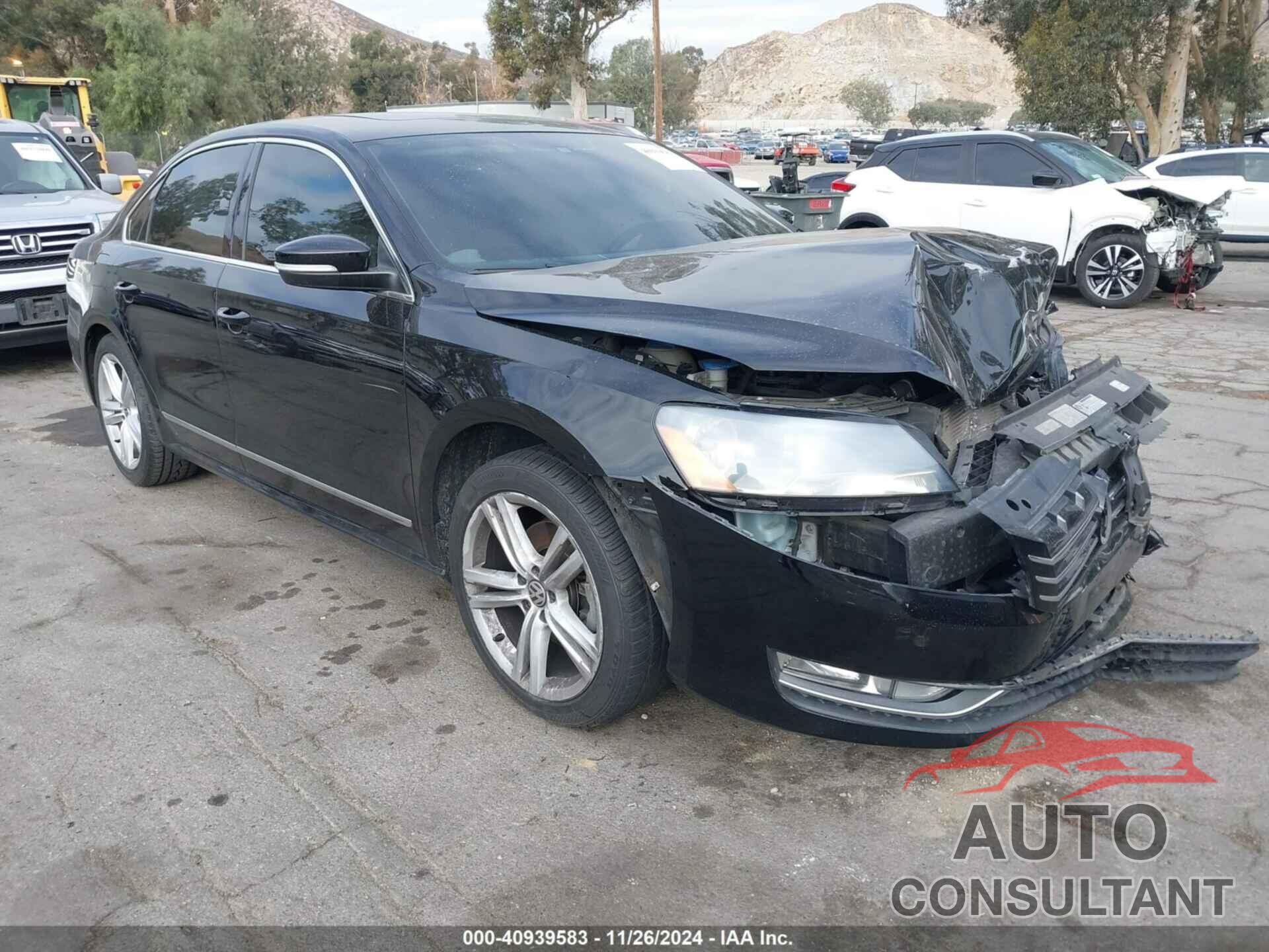 VOLKSWAGEN PASSAT 2014 - 1VWCS7A31EC084857