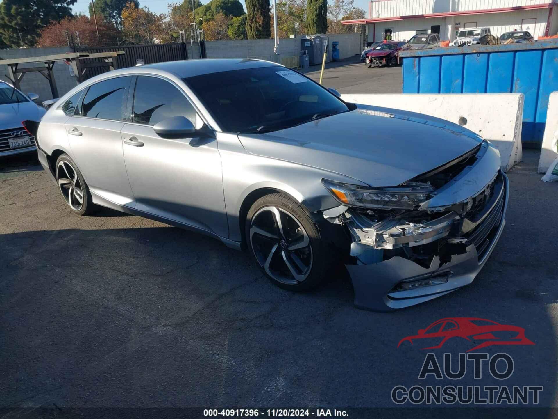 HONDA ACCORD 2018 - 1HGCV1F31JA209900