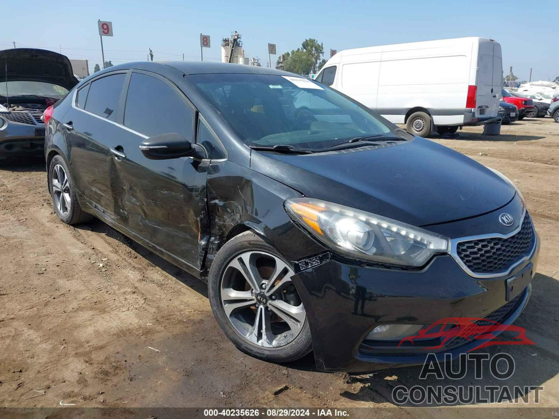 KIA FORTE 2014 - KNAFX4A89E5109372