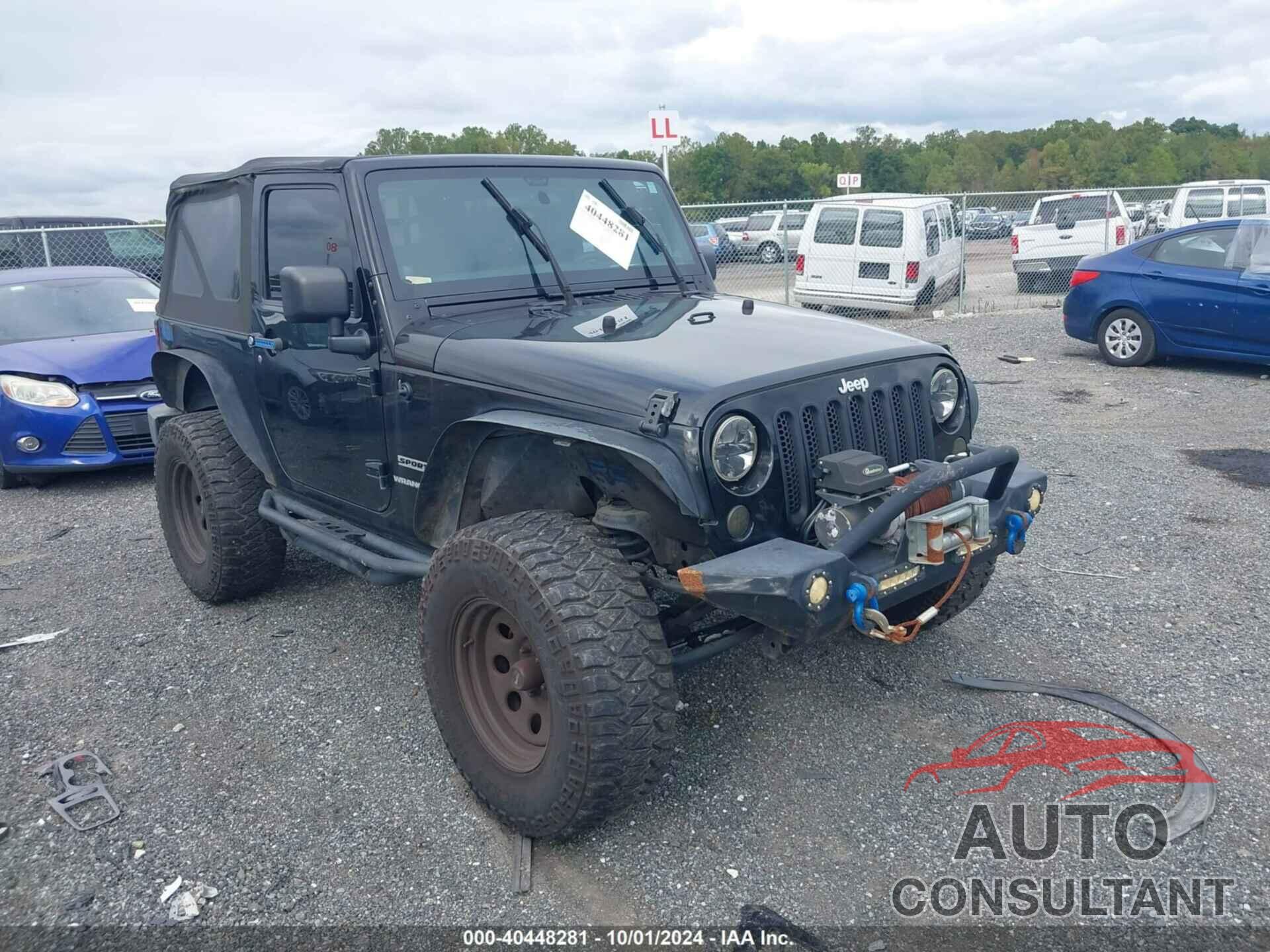 JEEP WRANGLER 2012 - 1C4AJWAG3CL138277