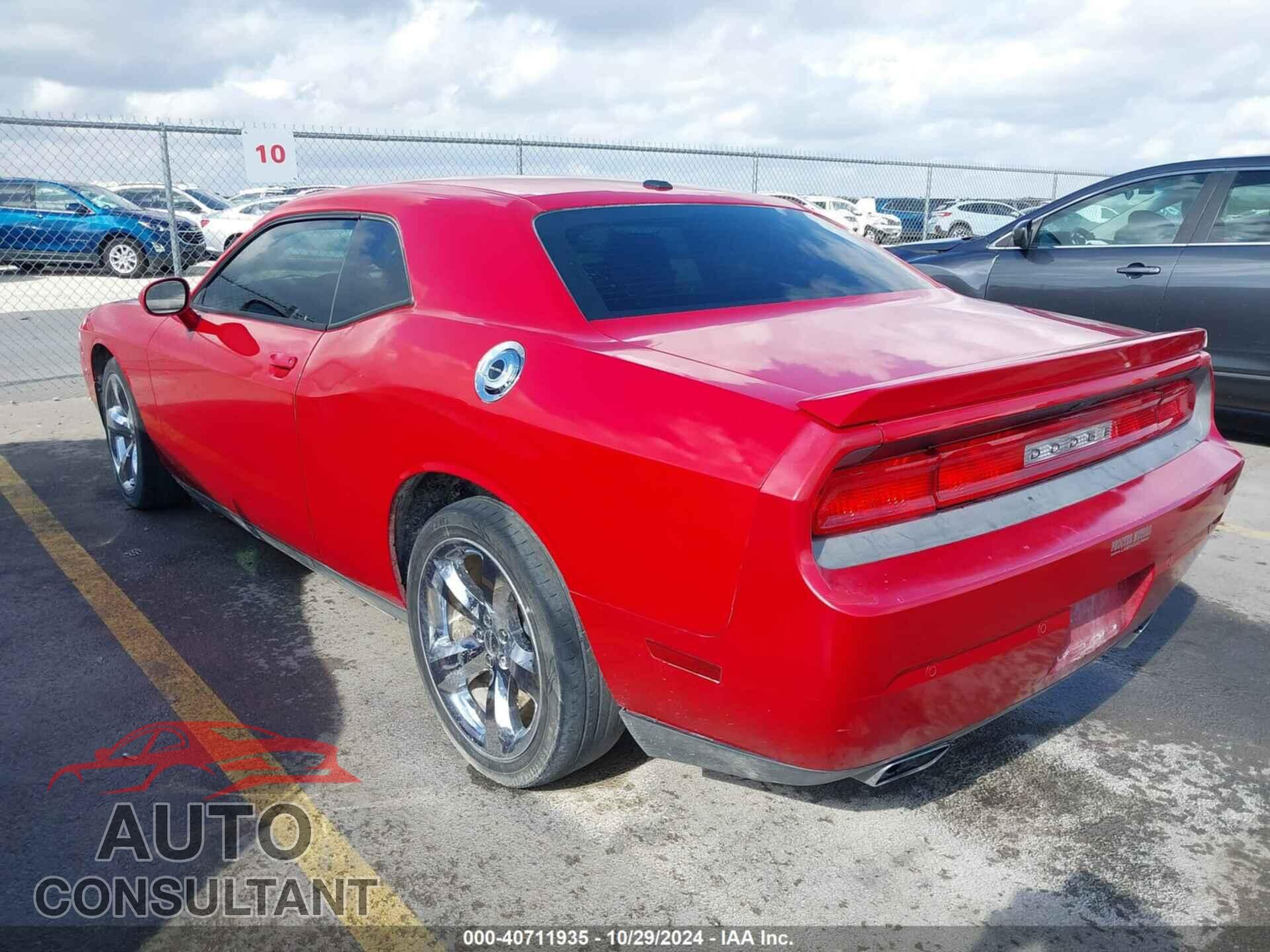 DODGE CHALLENGER 2013 - 2C3CDYAG7DH549471