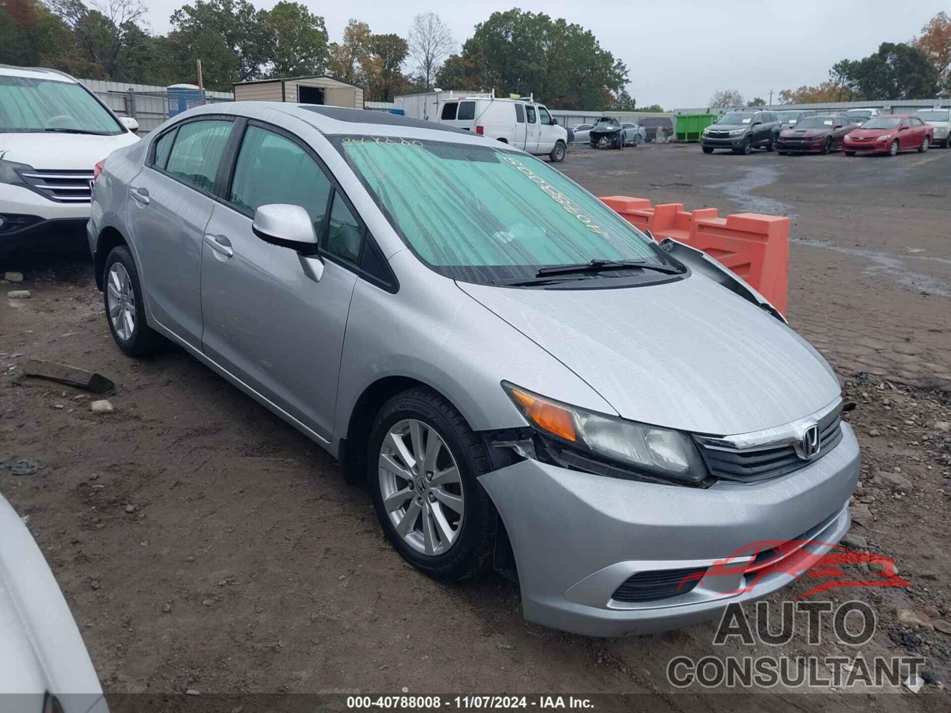 HONDA CIVIC 2012 - 19XFB2F90CE000355
