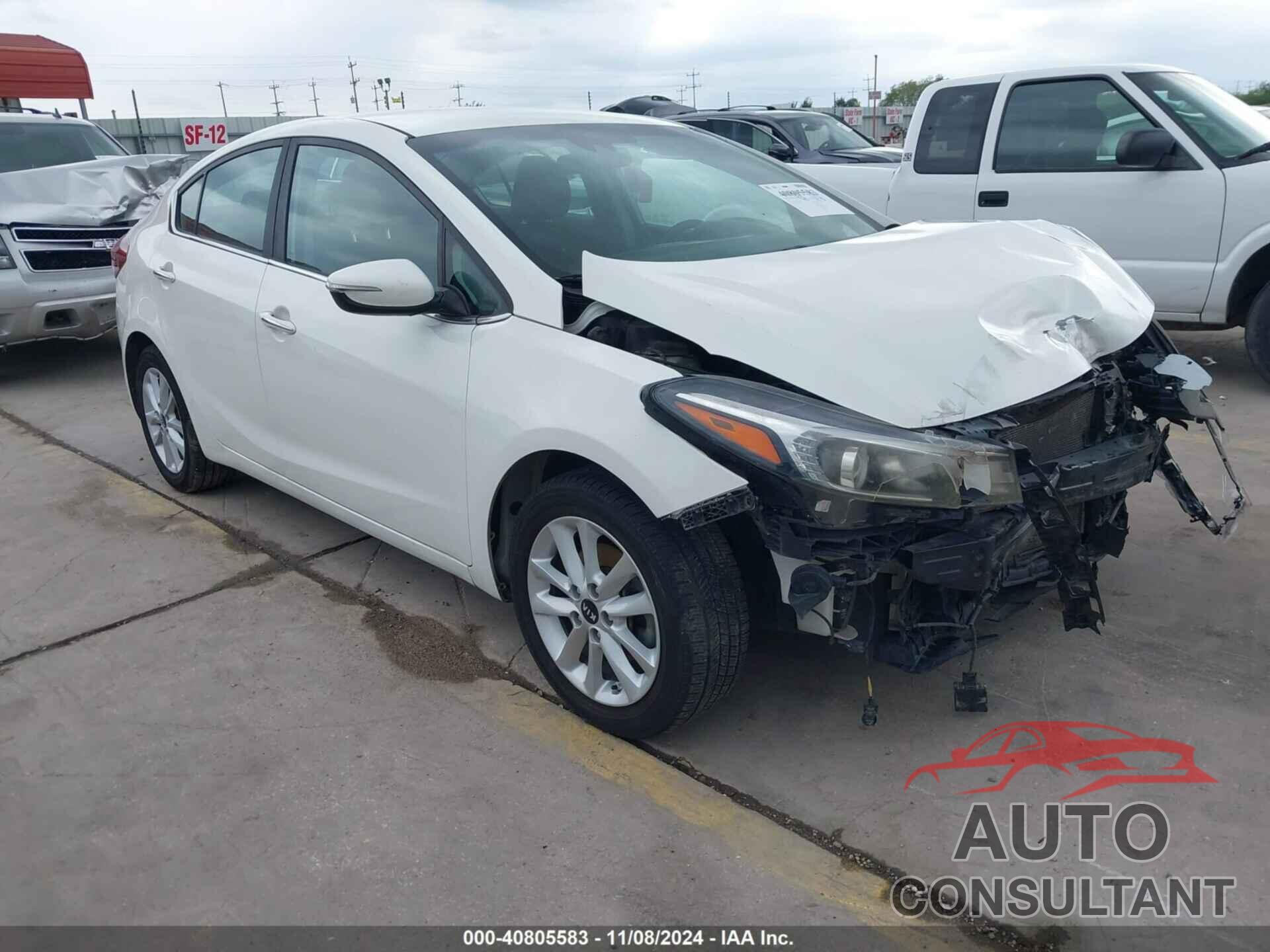 KIA FORTE 2017 - 3KPFL4A7XHE140922