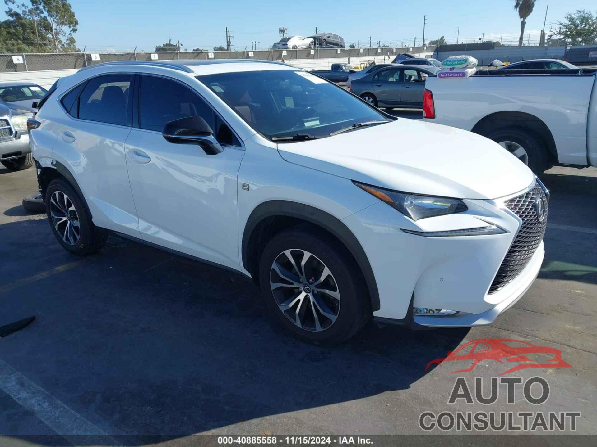 LEXUS NX 200T 2017 - JTJYARBZ3H2083789