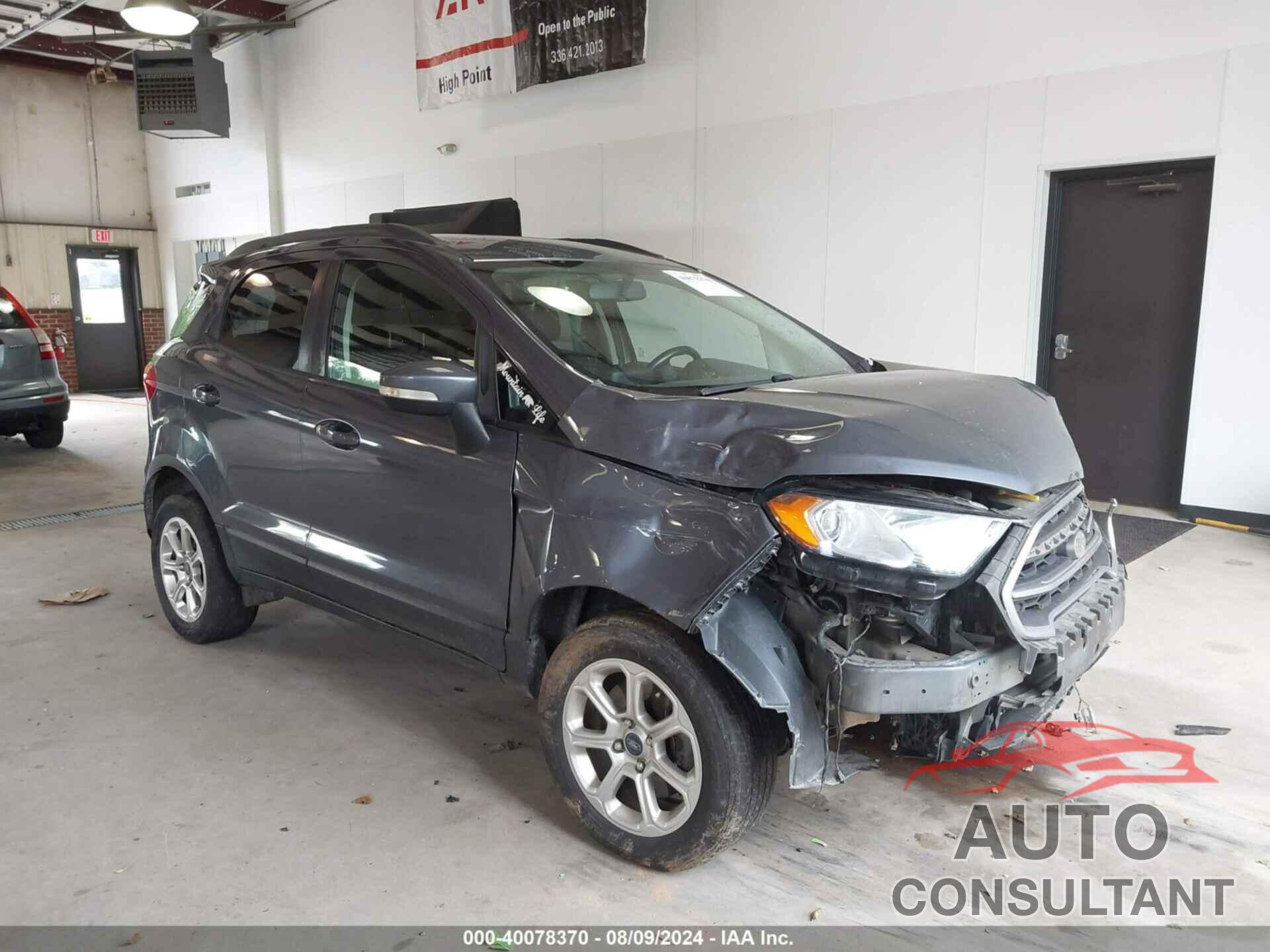 FORD ECOSPORT 2018 - MAJ6P1UL8JC230035