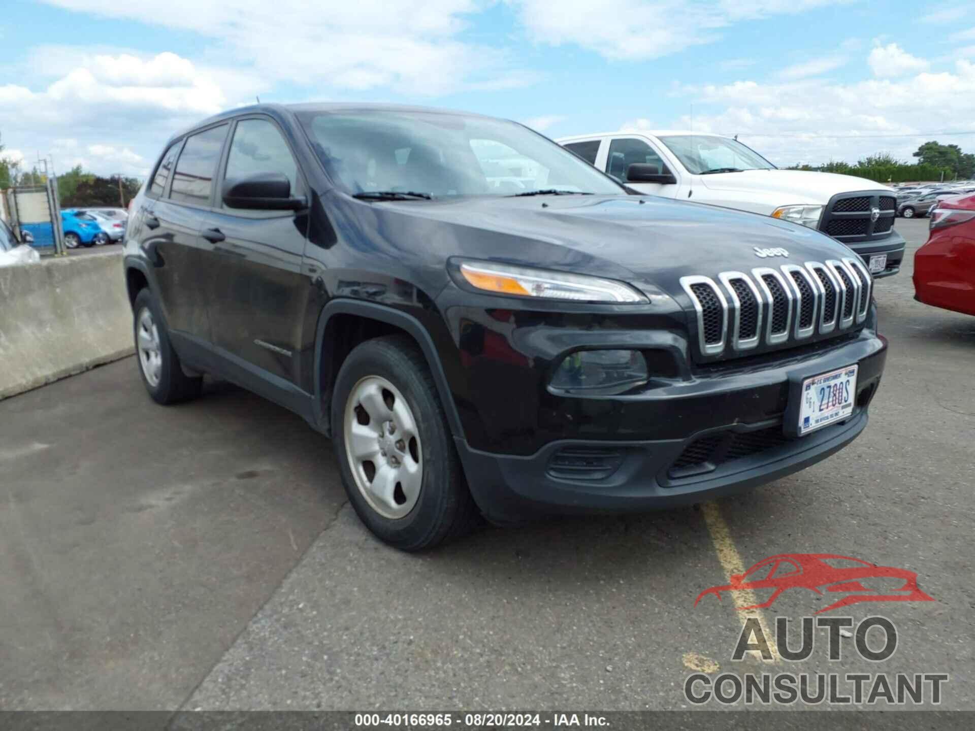 JEEP CHEROKEE 2016 - 1C4PJMAB8GW353743