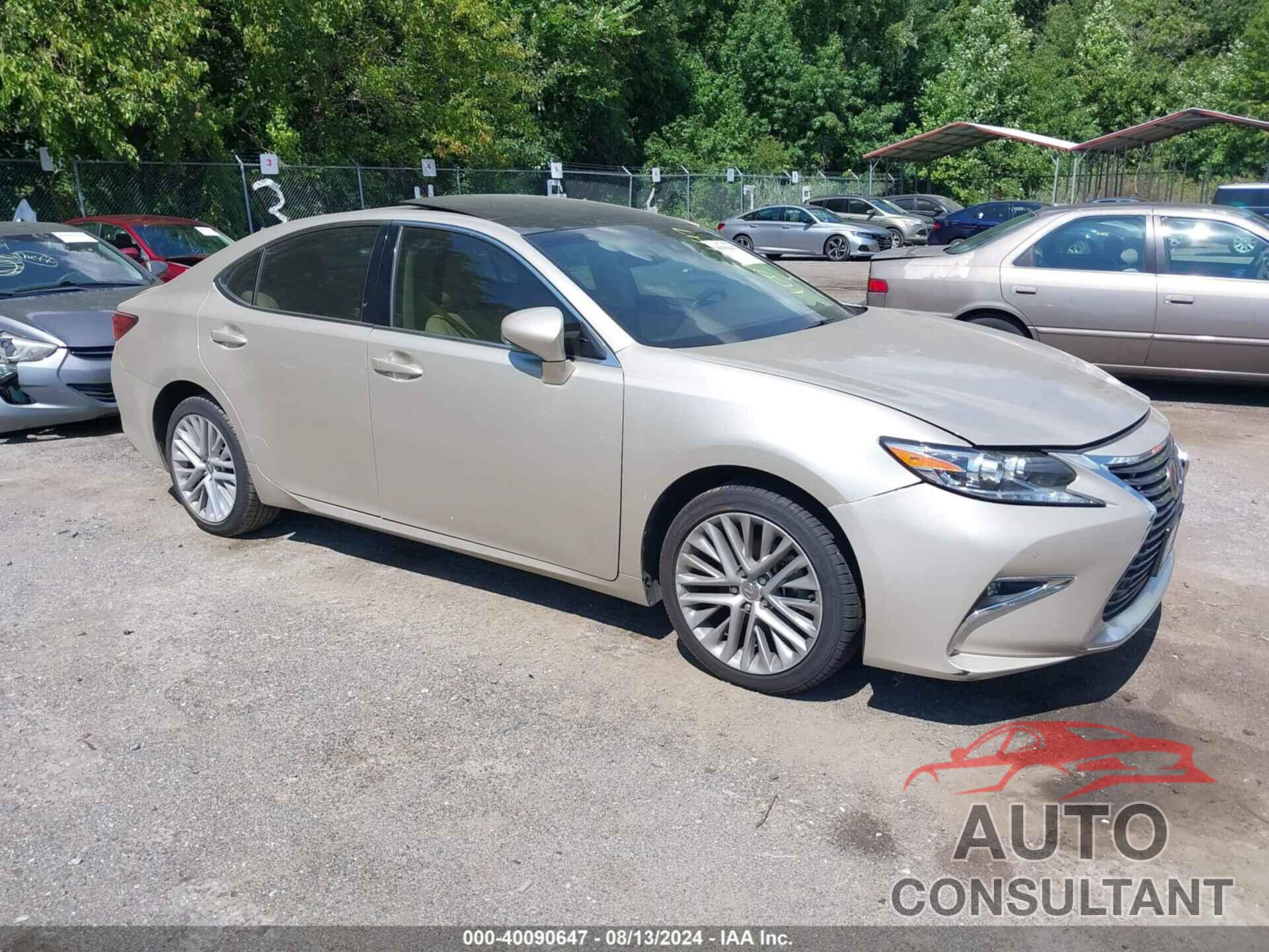 LEXUS ES 350 2016 - 58ABK1GG7GU010494