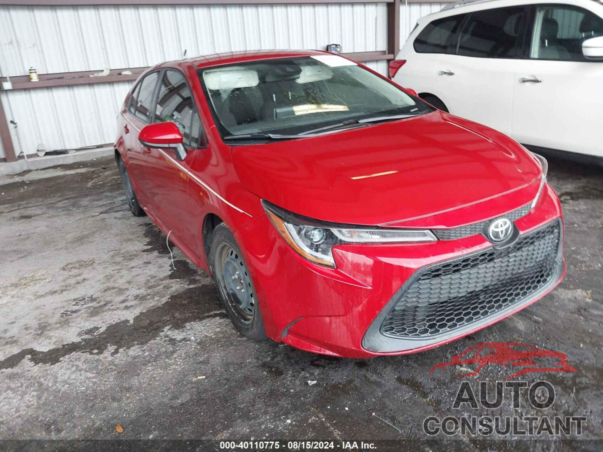 TOYOTA COROLLA 2020 - JTDEPRAE7LJ051803