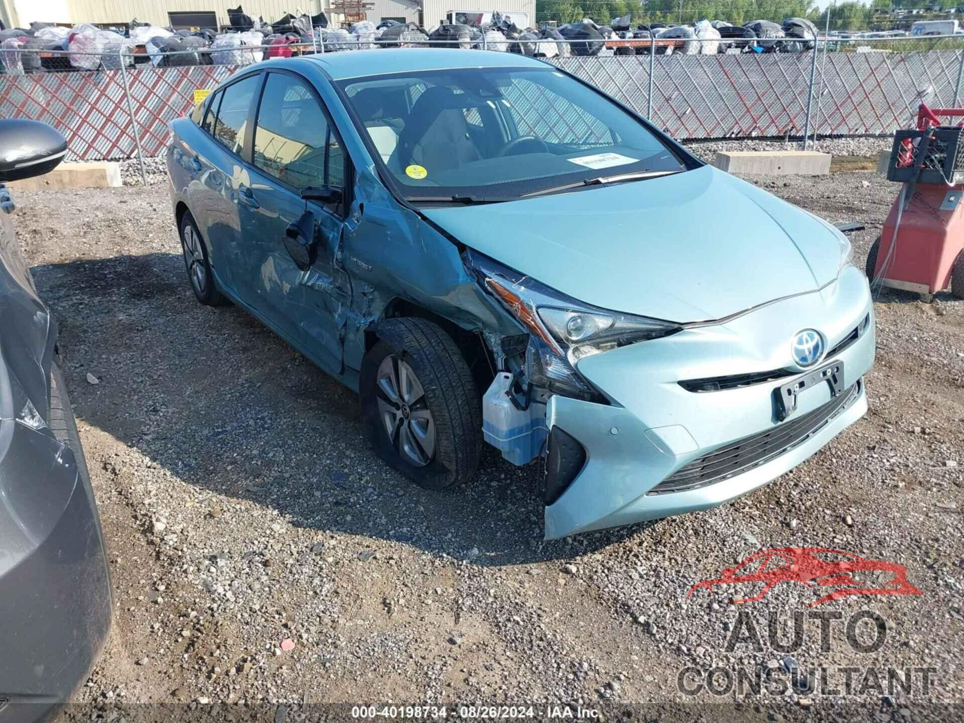 TOYOTA PRIUS 2018 - JTDKBRFU8J3071352