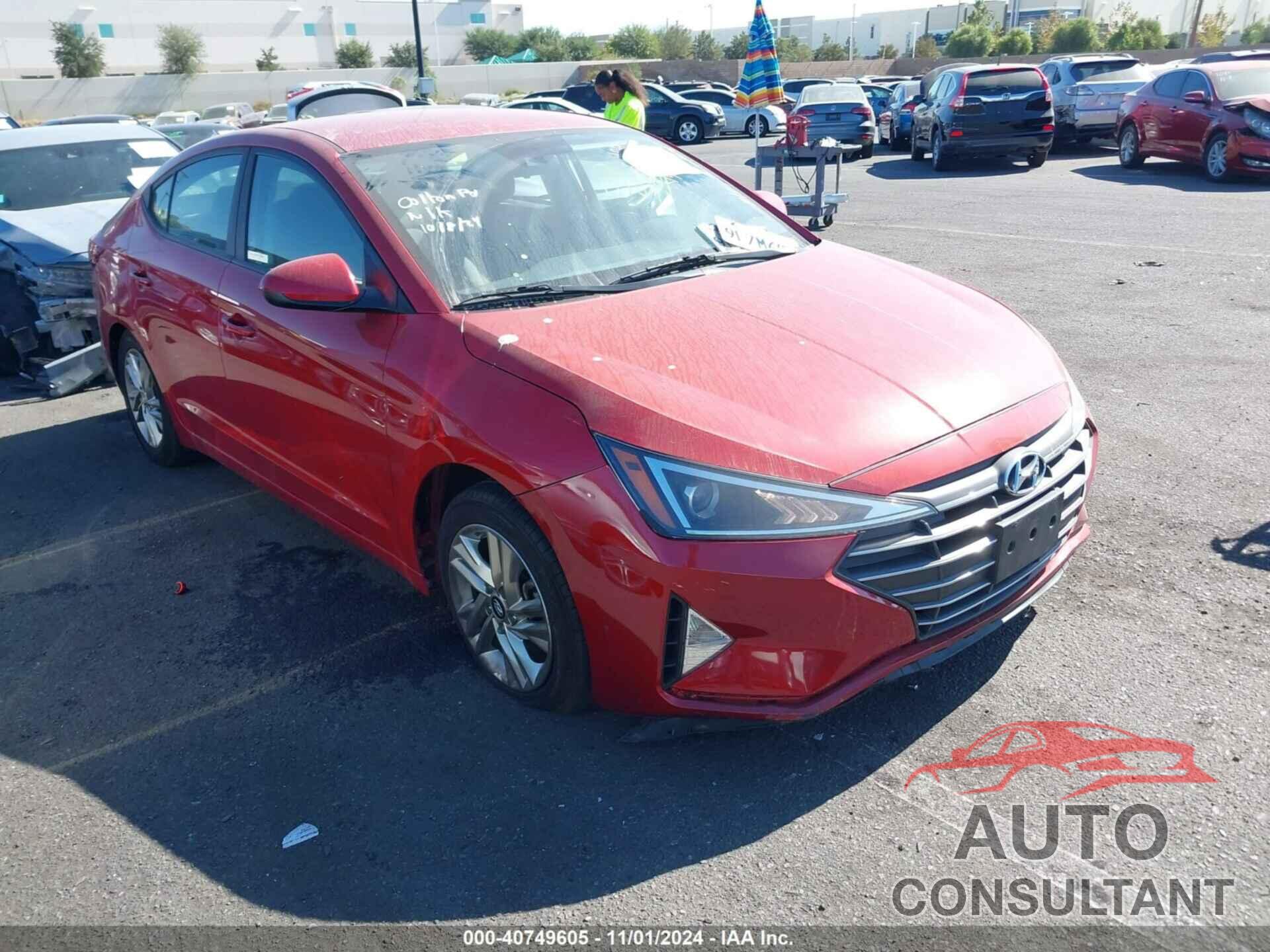 HYUNDAI ELANTRA 2020 - 5NPD84LF5LH509638