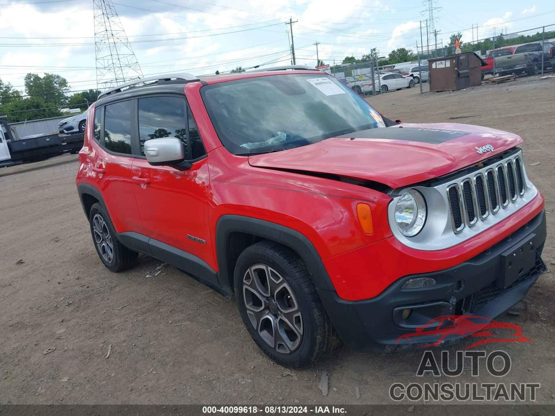 JEEP RENEGADE 2016 - ZACCJADT8GPC93753
