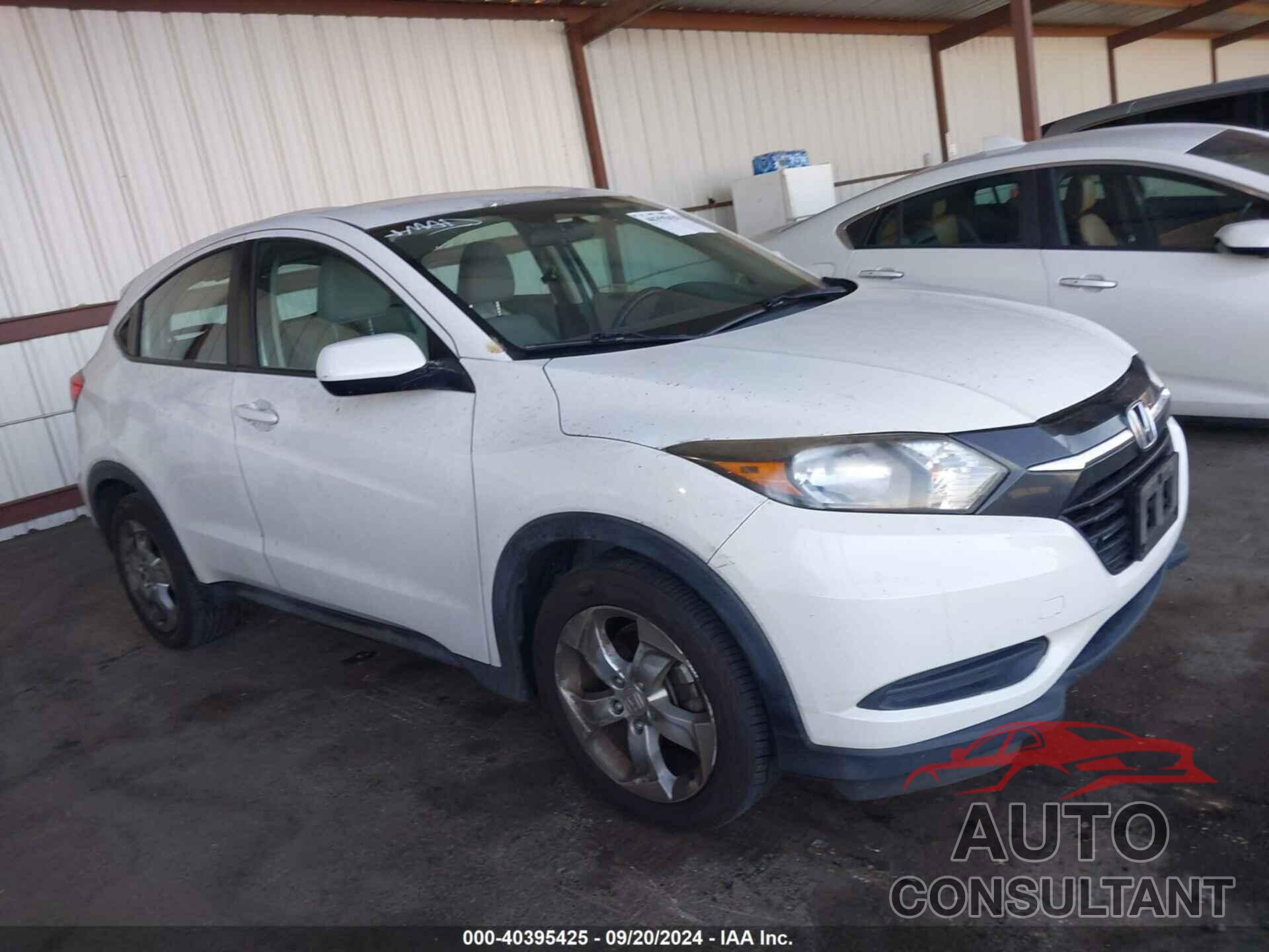 HONDA HR-V 2016 - 3CZRU5H38GM739092