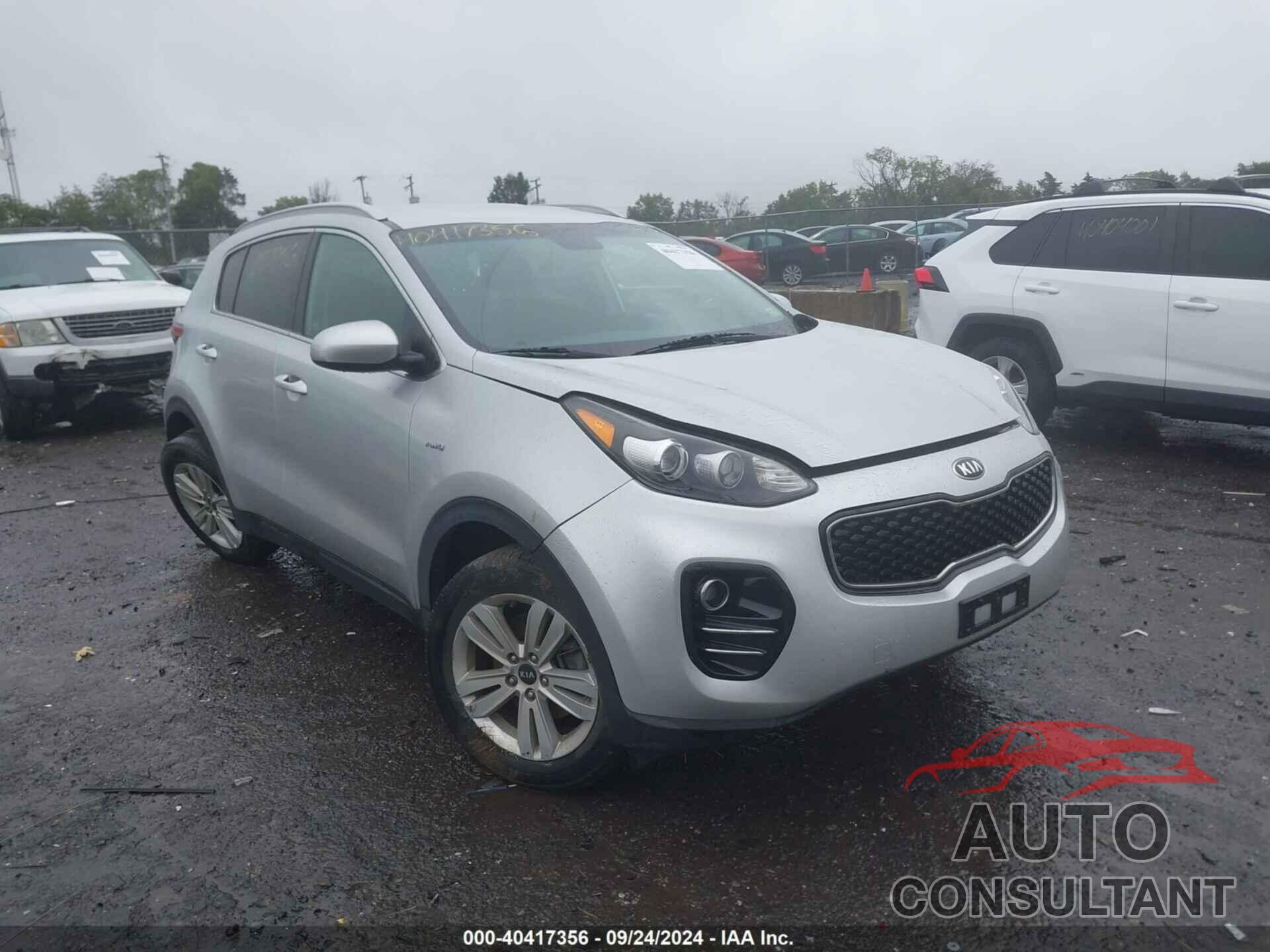 KIA SPORTAGE 2018 - KNDPMCACXJ7466900