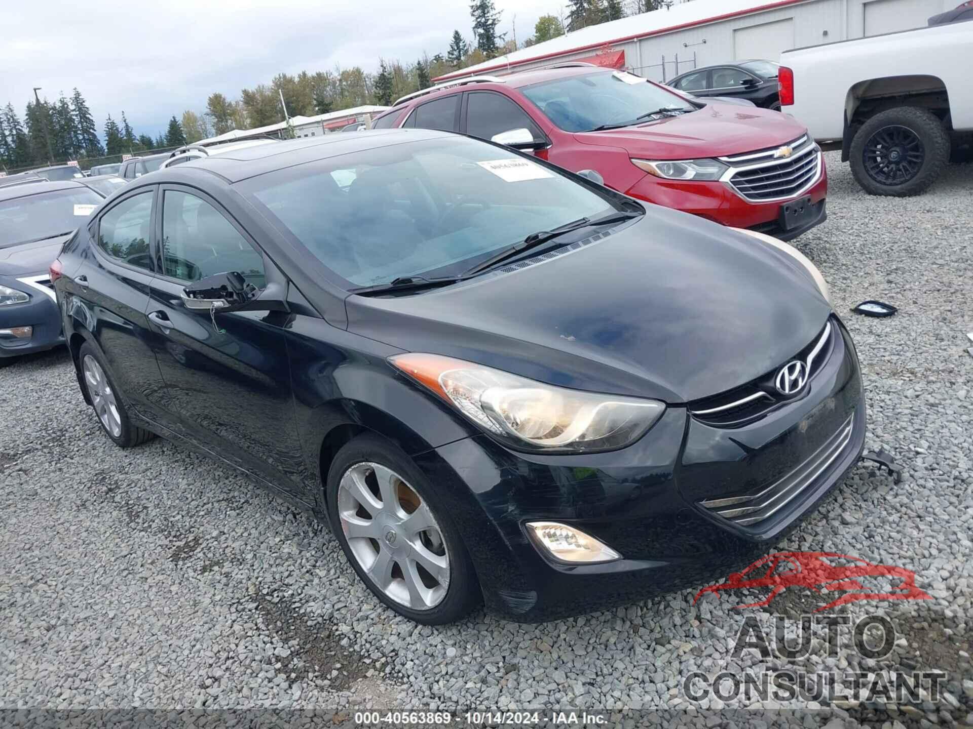 HYUNDAI ELANTRA 2013 - KMHDH4AE3DU965859