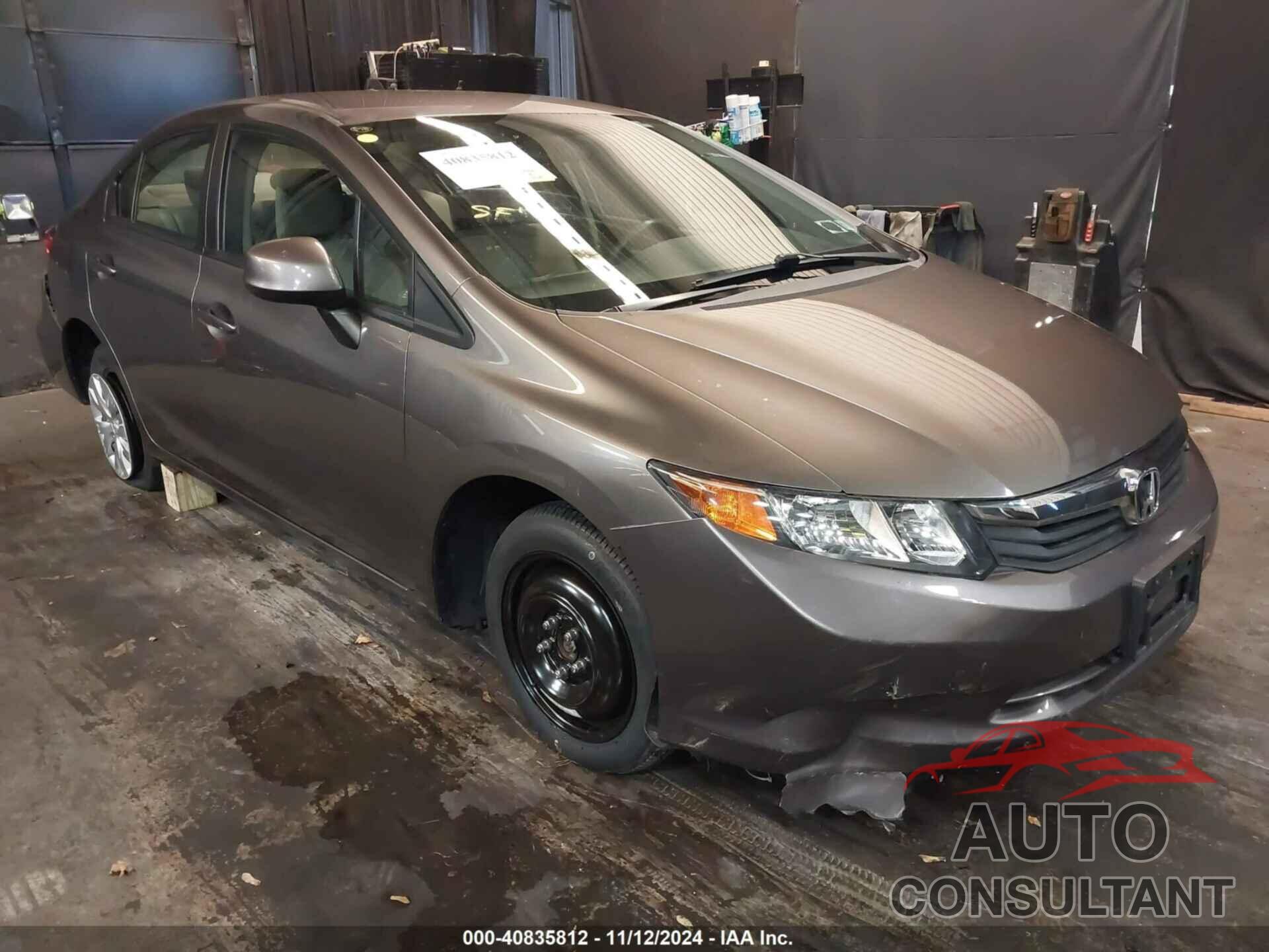 HONDA CIVIC 2012 - 19XFB2F52CE380988