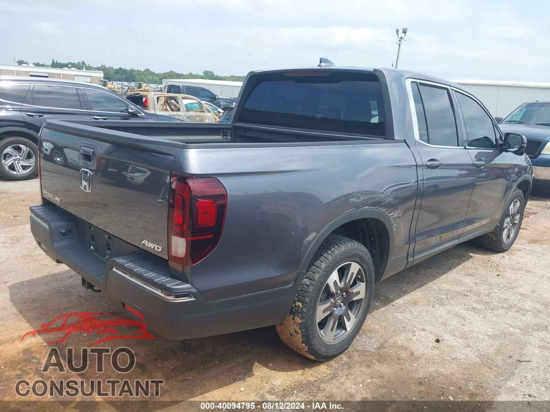 HONDA RIDGELINE 2017 - 5FPYK3F66HB032000