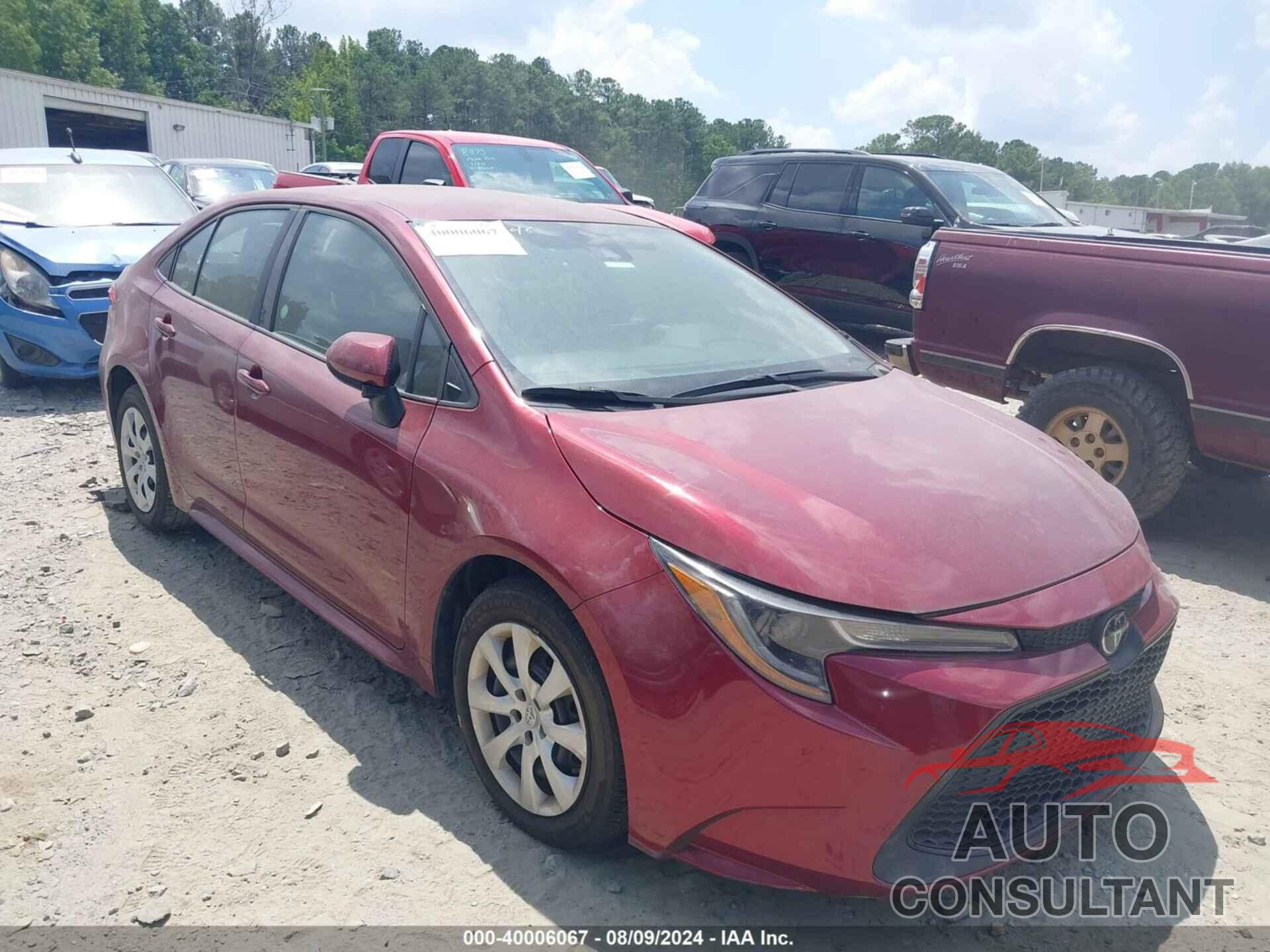 TOYOTA COROLLA 2022 - 5YFEPMAE8NP375196