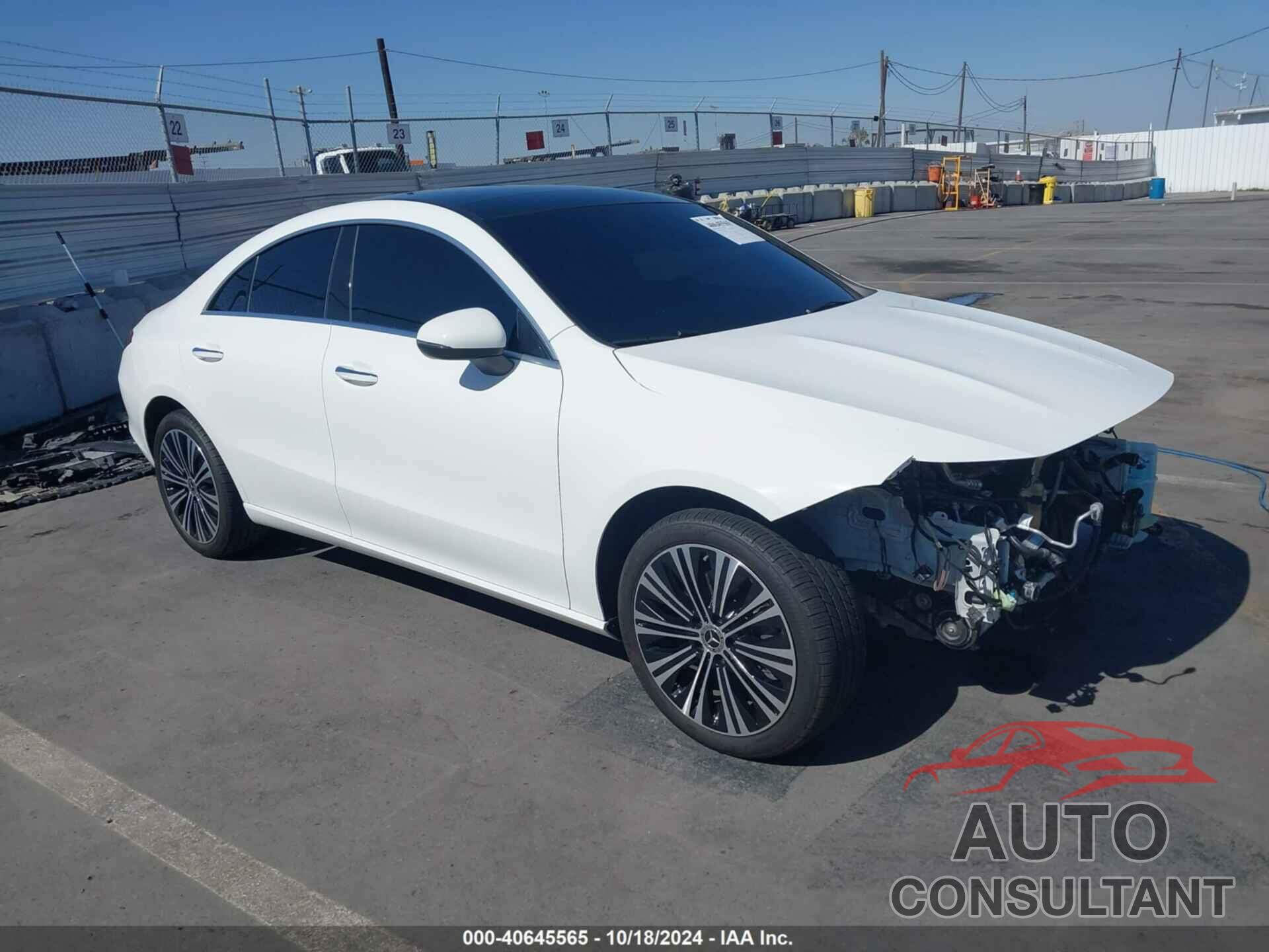 MERCEDES-BENZ CLA 250 COUPE 2023 - W1K5J4GB8PN383920
