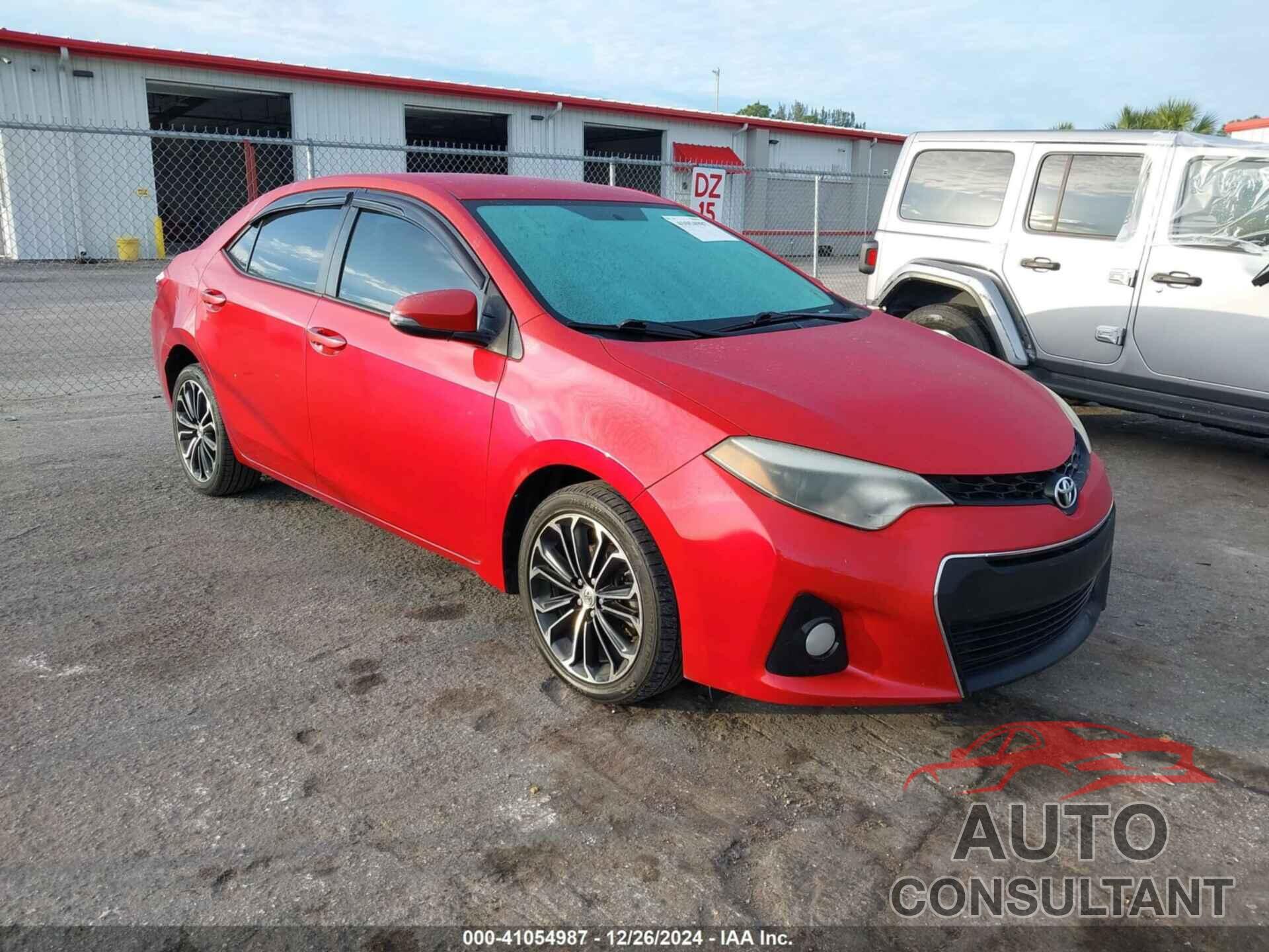 TOYOTA COROLLA 2016 - 2T1BURHE4GC596053