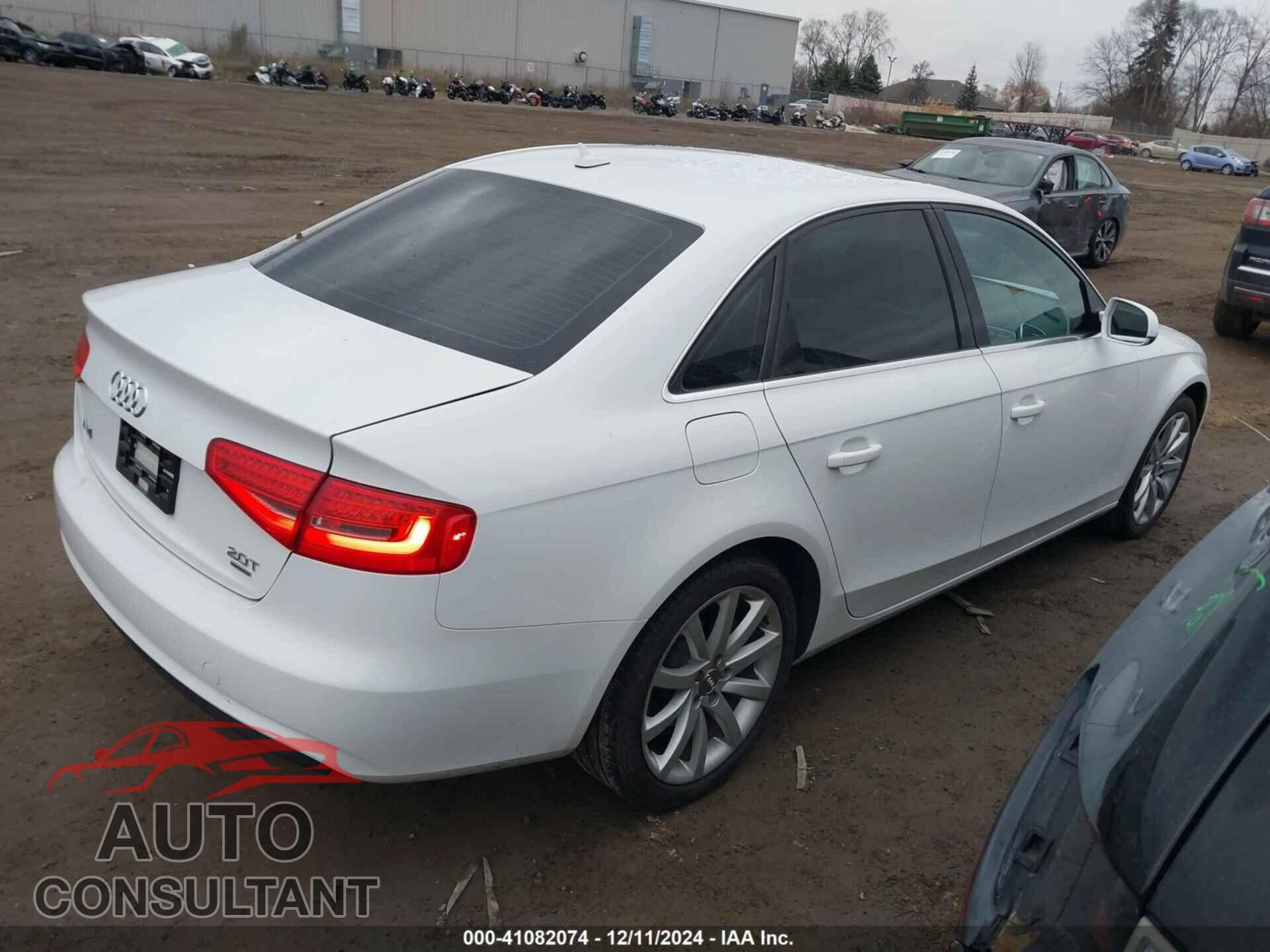 AUDI A4 2013 - WAUFFAFL7DN016945