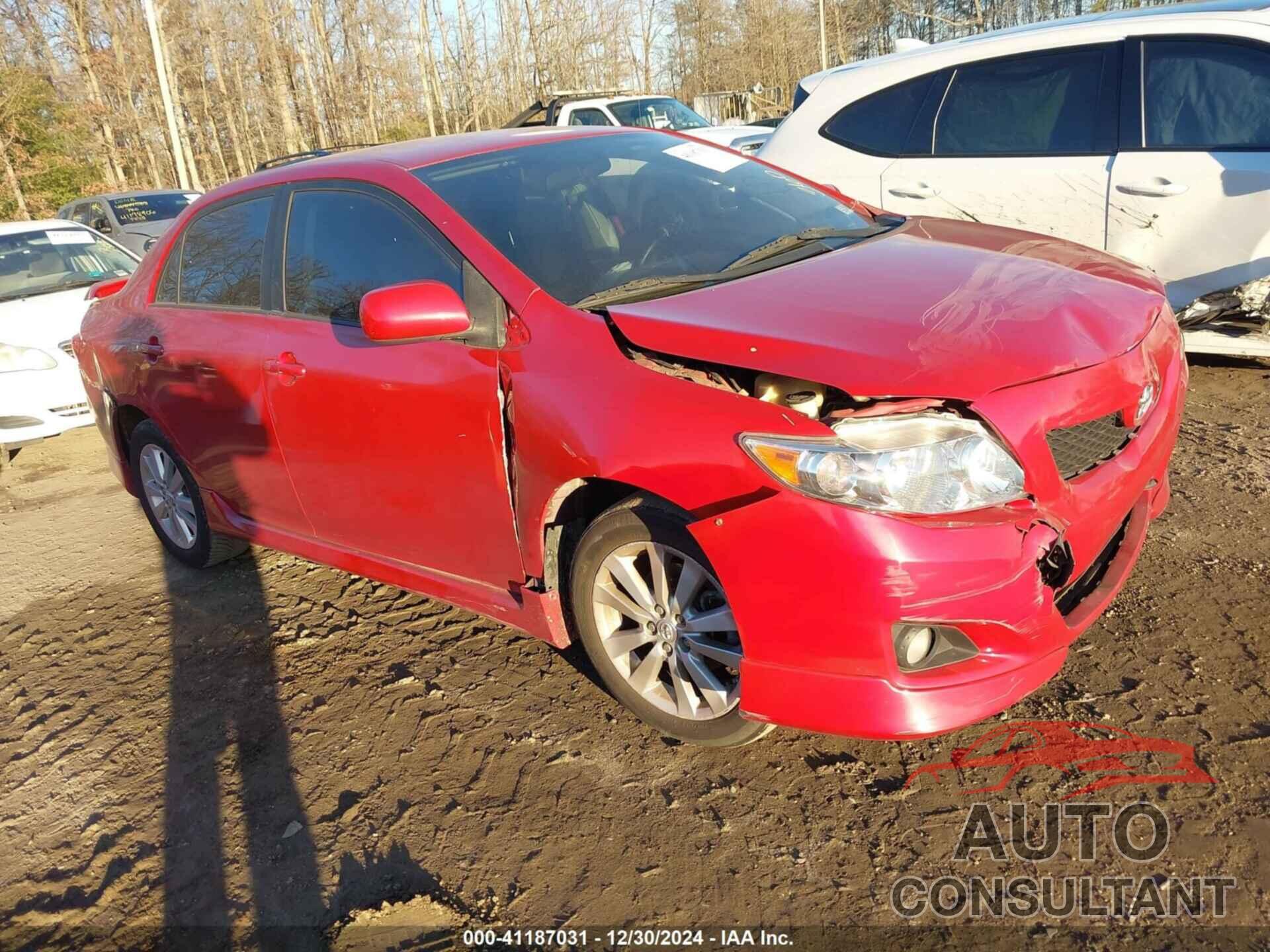 TOYOTA COROLLA 2010 - 2T1BU4EE0AC522675