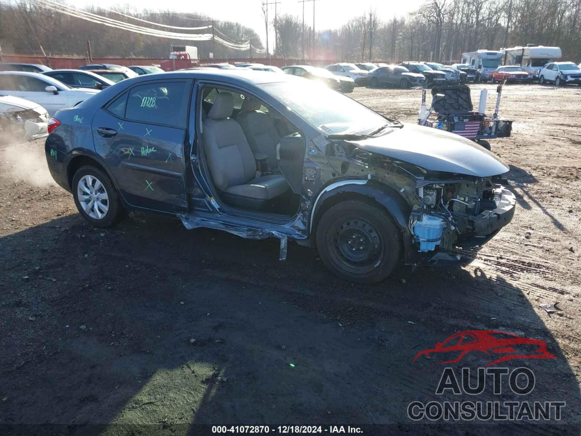 TOYOTA COROLLA 2016 - 5YFBURHE4GP392207
