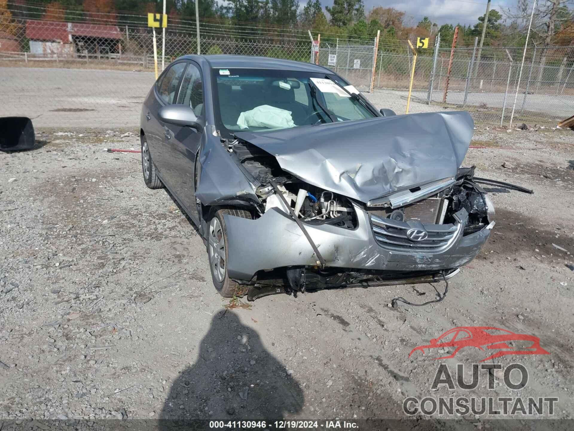 HYUNDAI ELANTRA 2010 - KMHDU4AD2AU160417