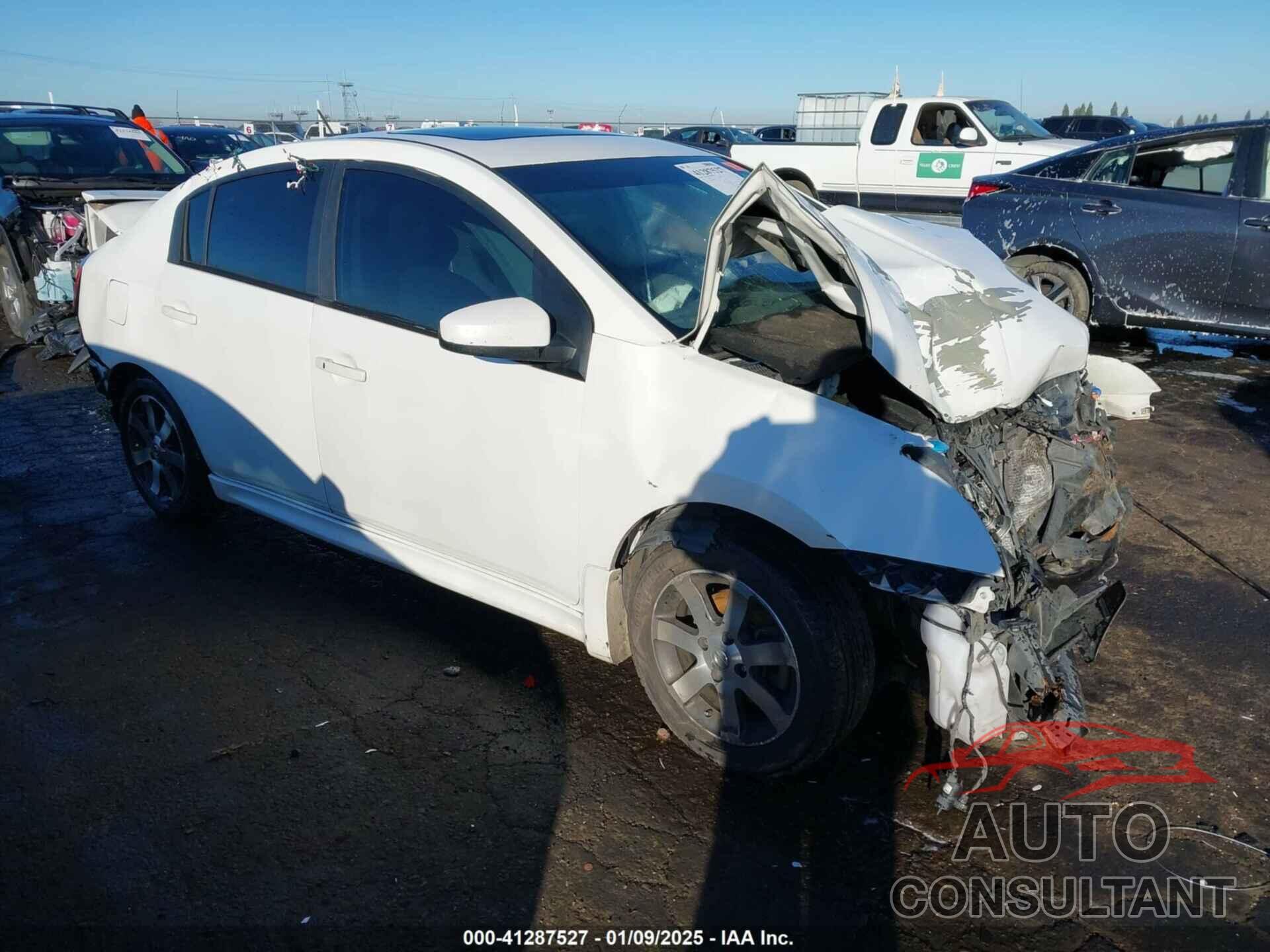 NISSAN SENTRA 2012 - 3N1AB6AP4CL608546