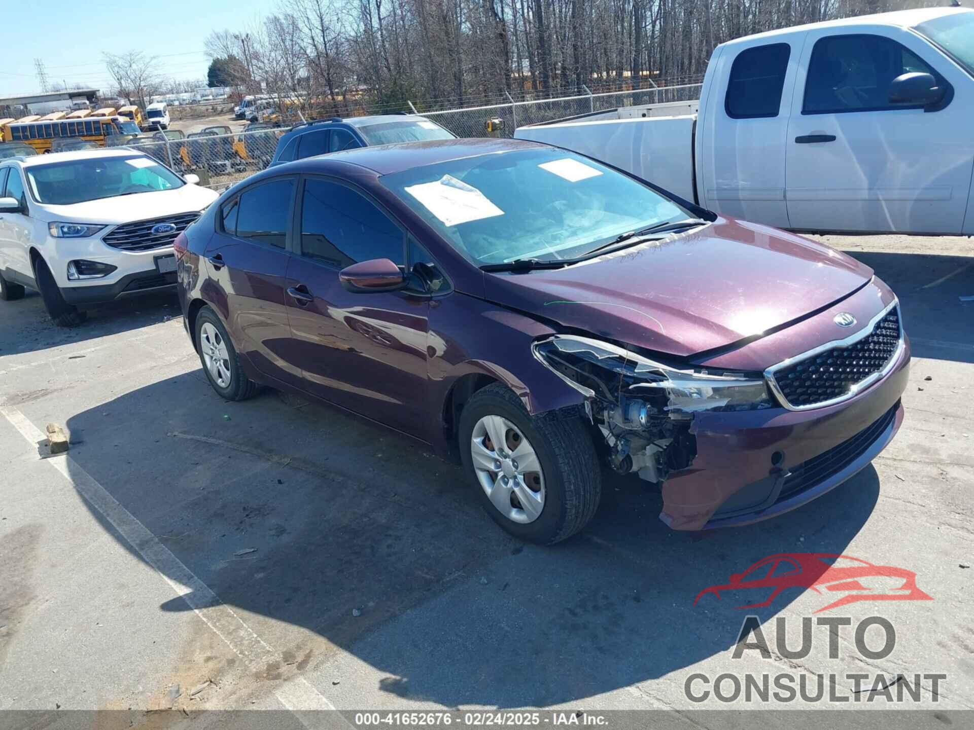 KIA FORTE 2018 - 3KPFK4A77JE199502