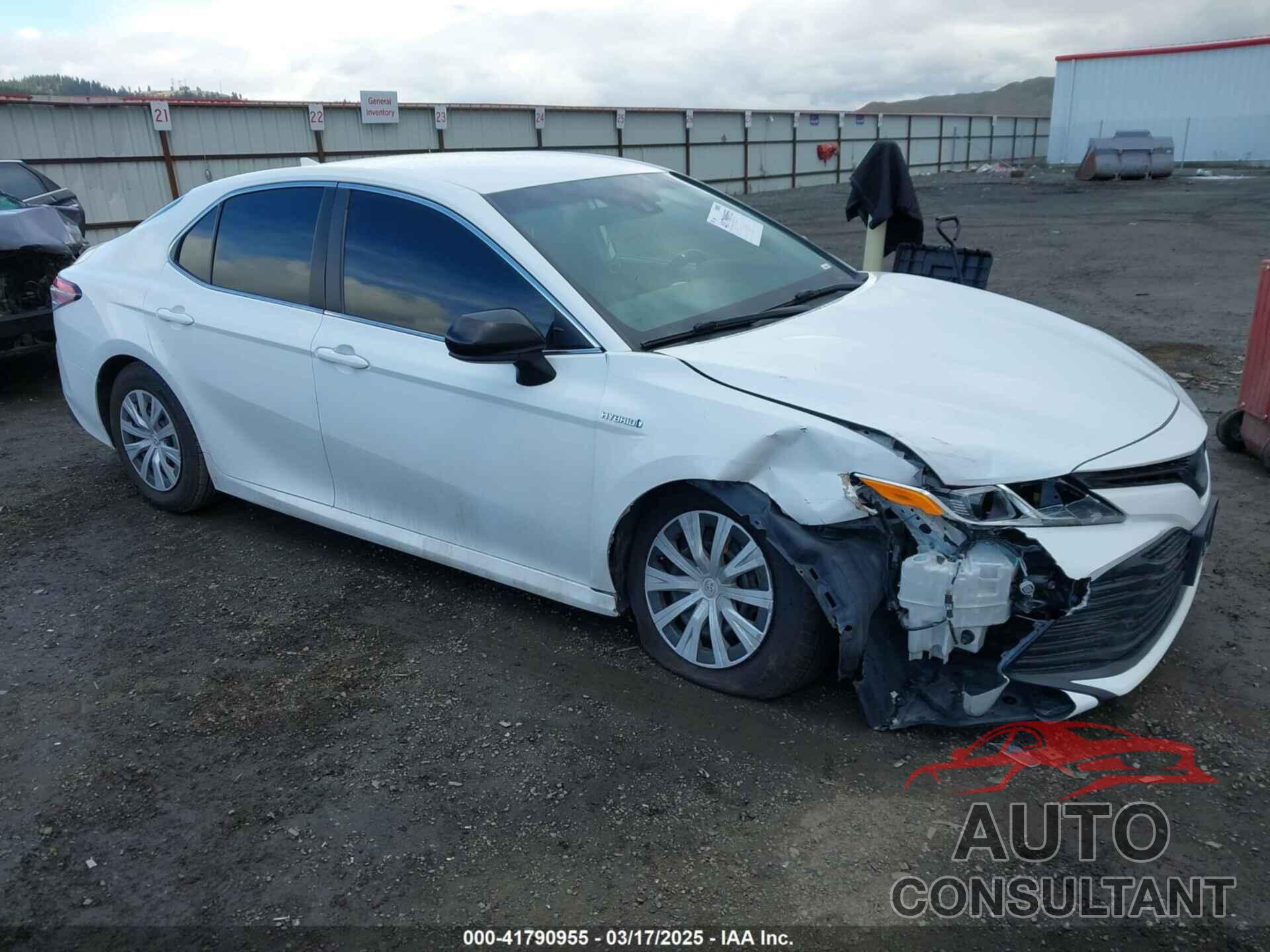 TOYOTA CAMRY HYBRID 2019 - 4T1B31HK4KU513240